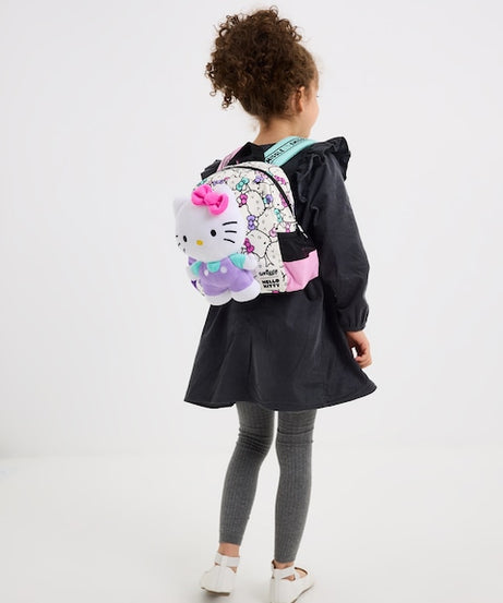 Smiggle - Hello Kitty Afneembare Speelgoed Kleuterschool Rugzak