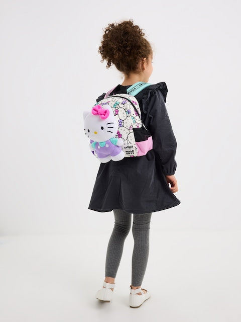 Smiggle - Hello Kitty Afneembare Speelgoed Kleuterschool Rugzak