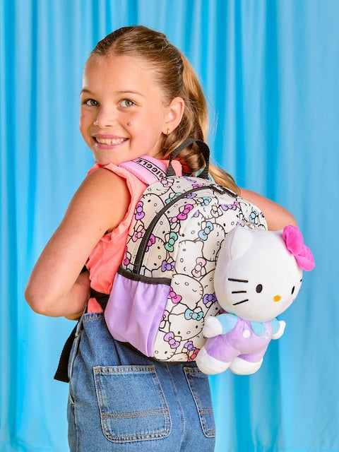 Smiggle - Hello Kitty Afneembare Speelgoed Kleuterschool Rugzak