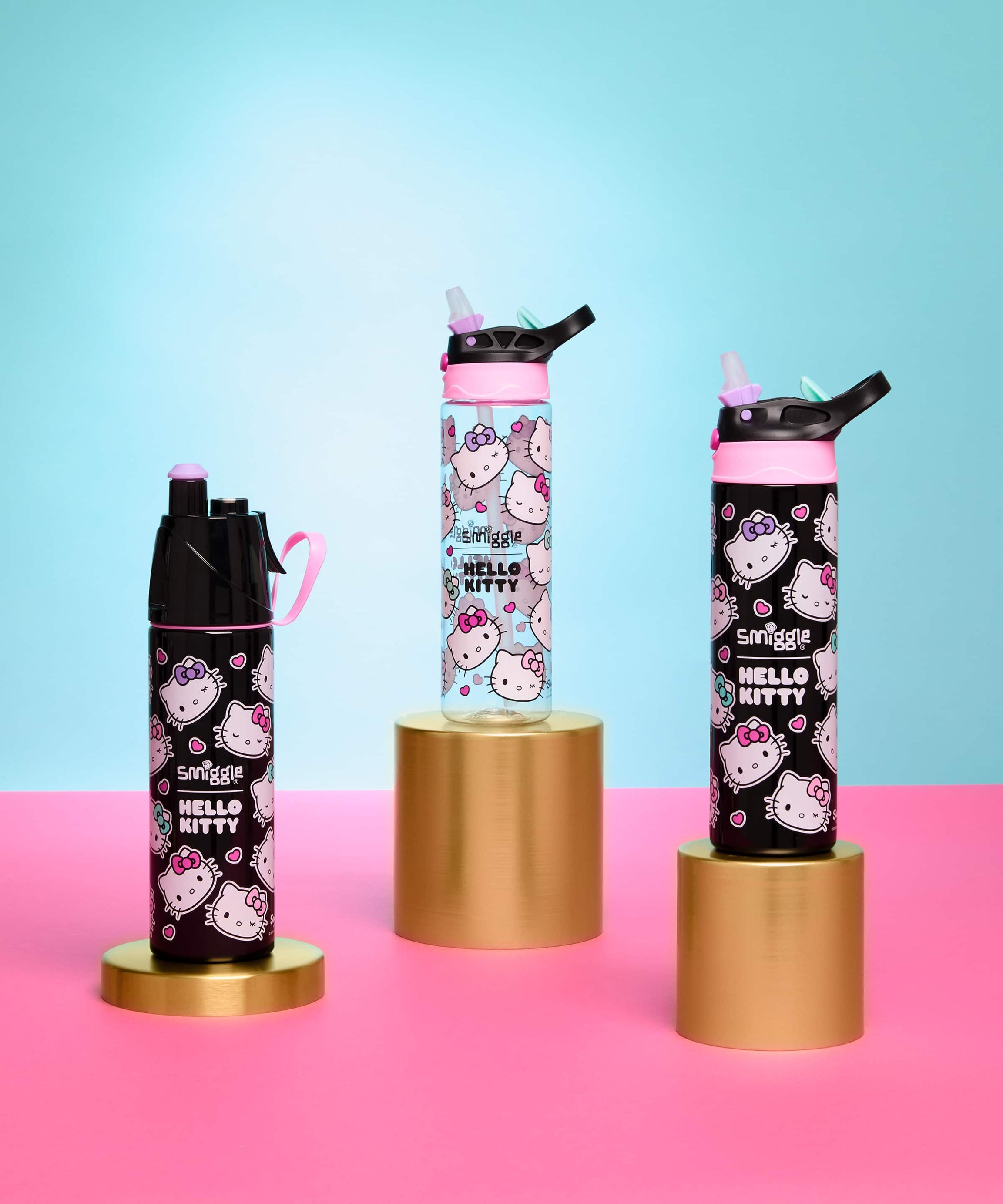 Smiggle - Hello Kitty Waterverstuiver 500ML Stalen Drinkfles