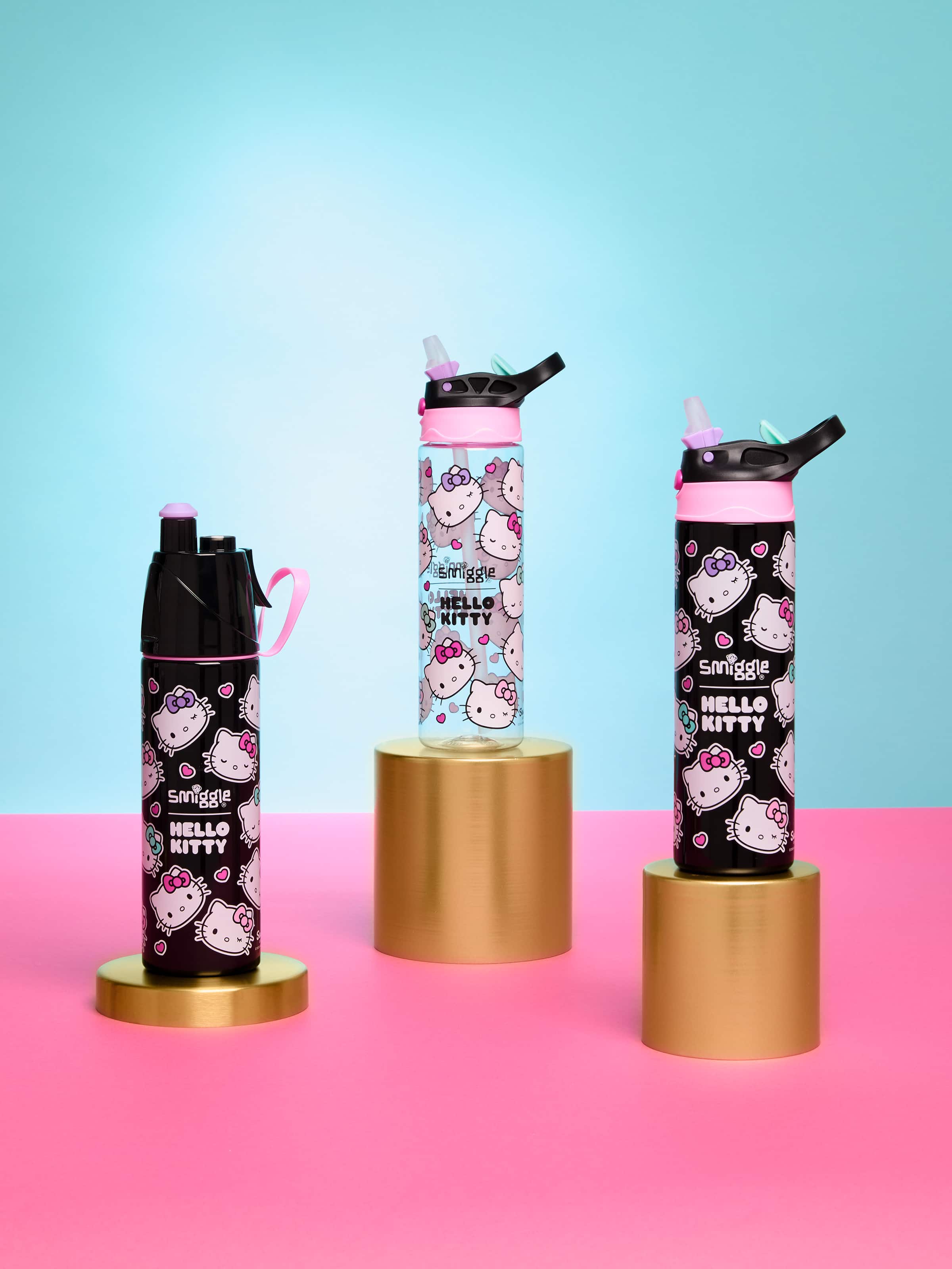 Smiggle - Hello Kitty Waterverstuiver 500ML Stalen Drinkfles