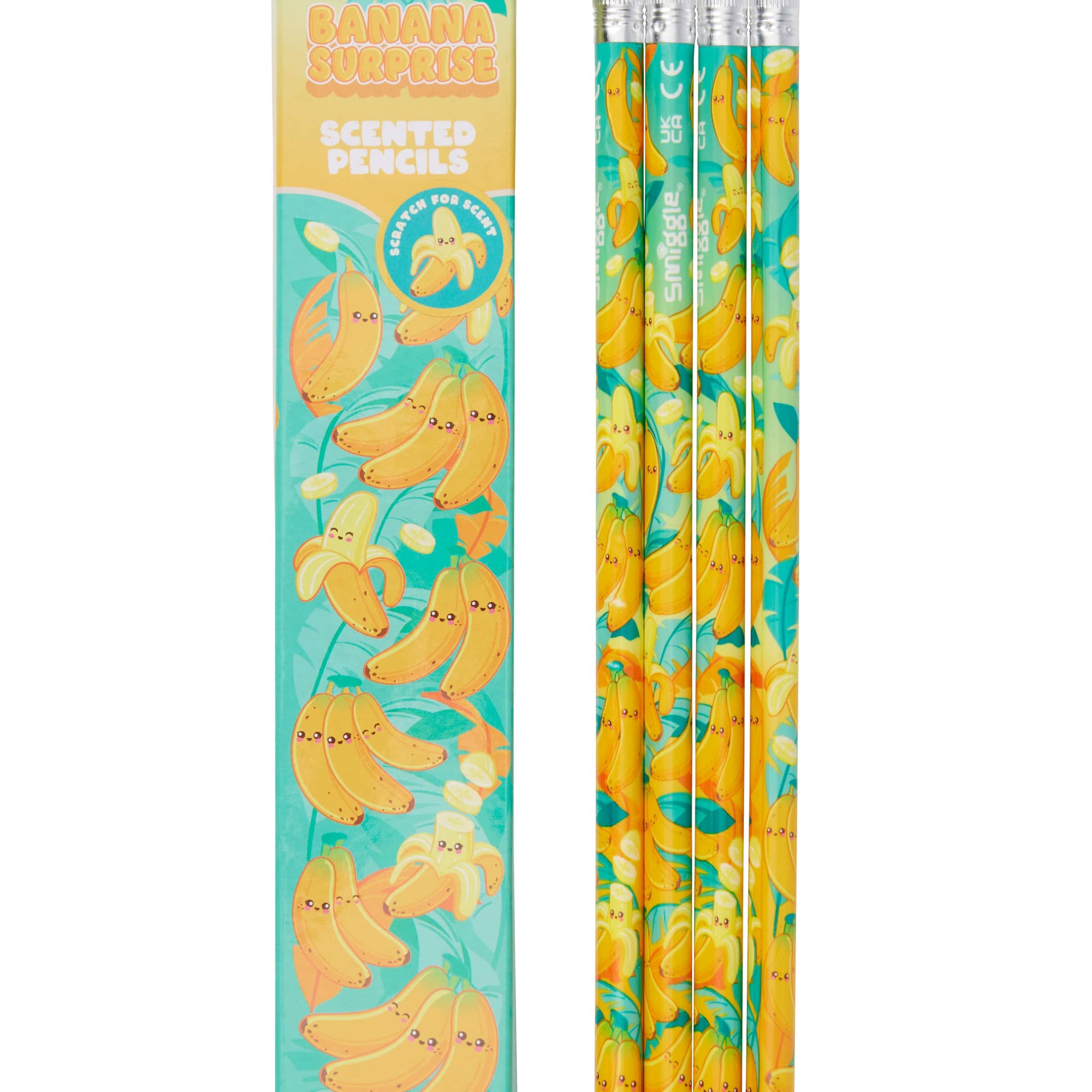 Smiggle - Geurige set van 4 potloden