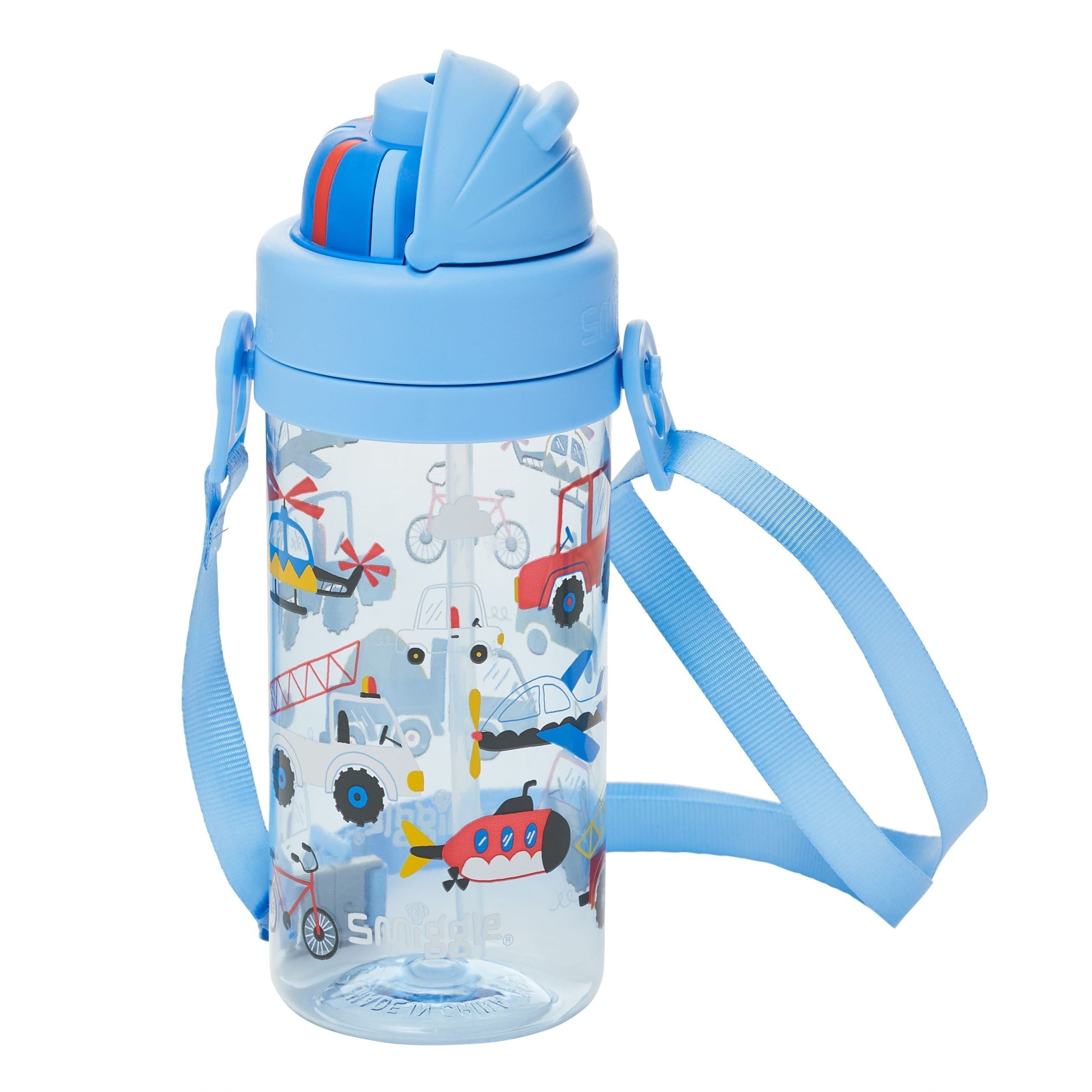 Smiggle - La La Teeny Tiny 400 ML BPA-vrije Waterfles met Verborgen Rietje
