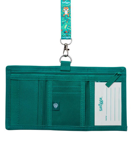 Smiggle - Lets Play Askılı Çocuk Cüzdanı - Dinossi