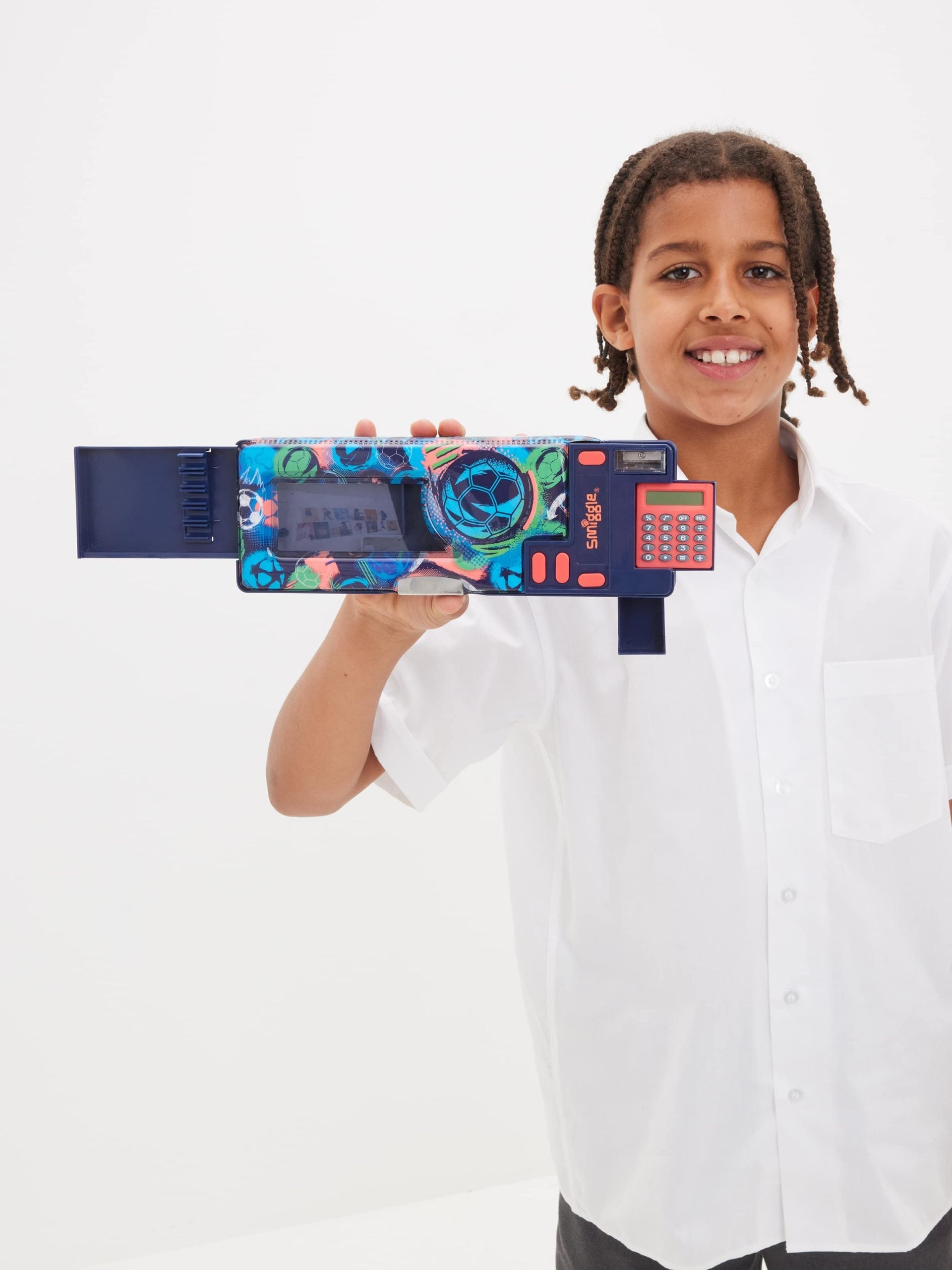 Smiggle - Limitless rekenmachine automatische pennenhouder