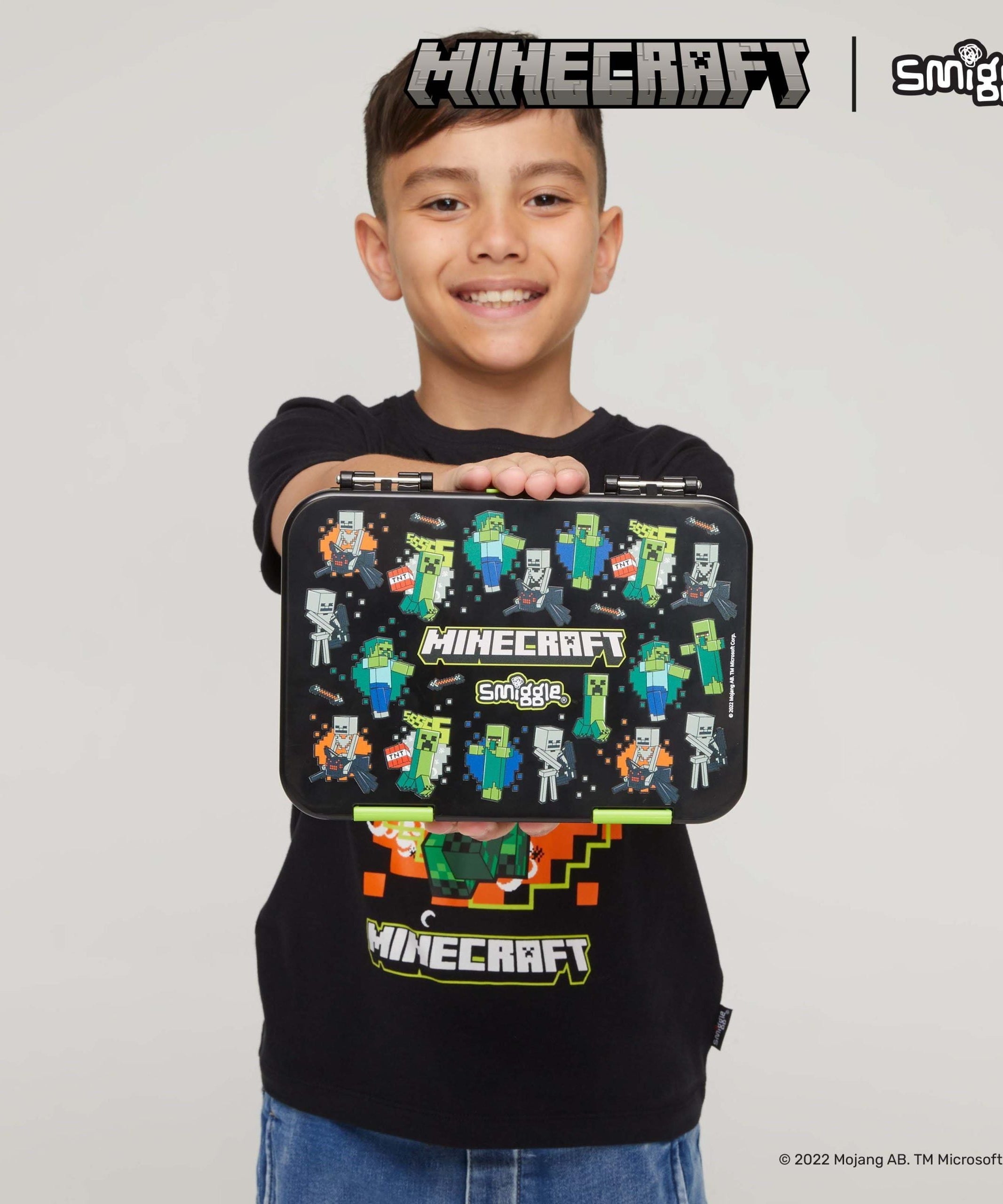 Smiggle - Minecraft Middelgrote Bento Lunchbox