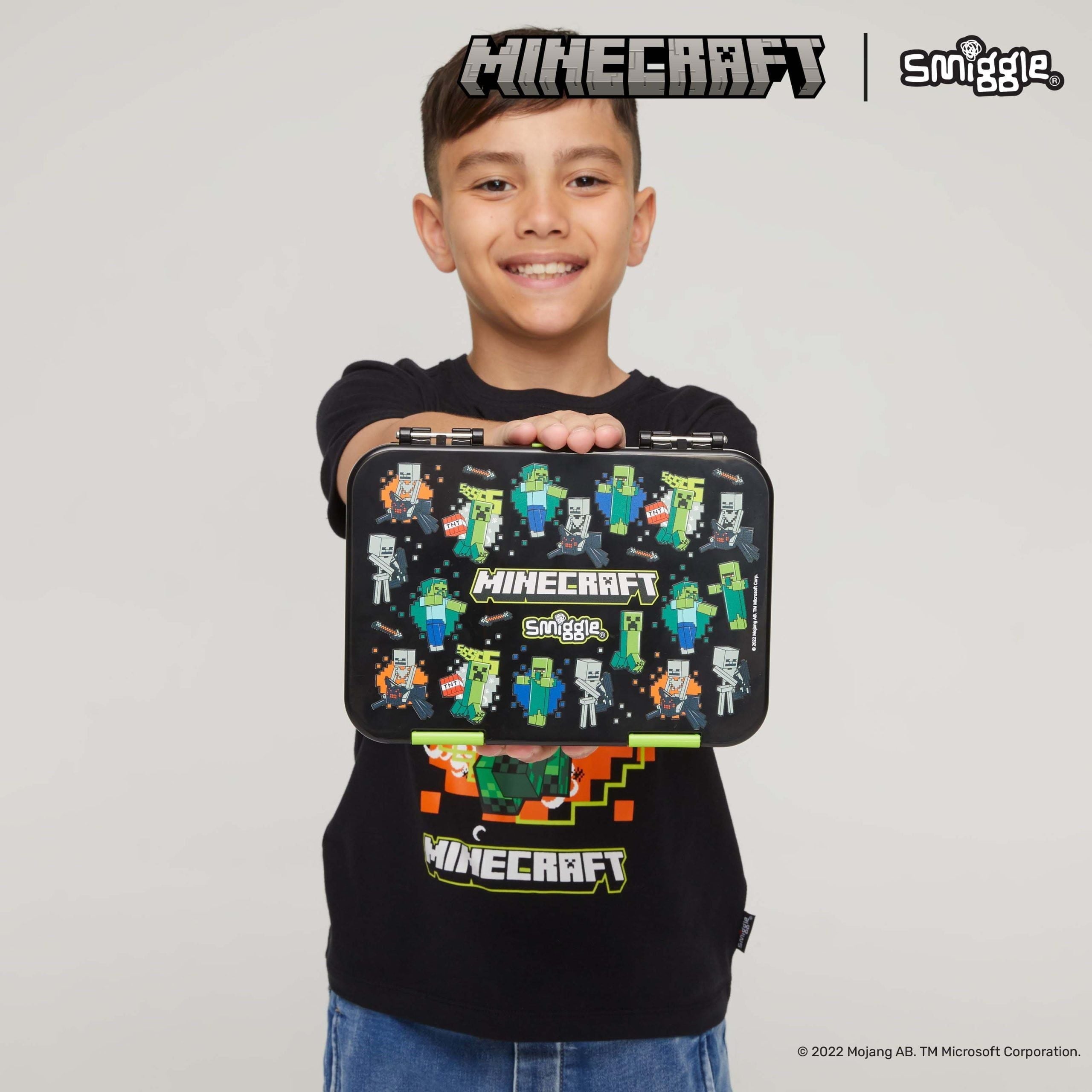 Smiggle - Minecraft Middelgrote Bento Lunchbox