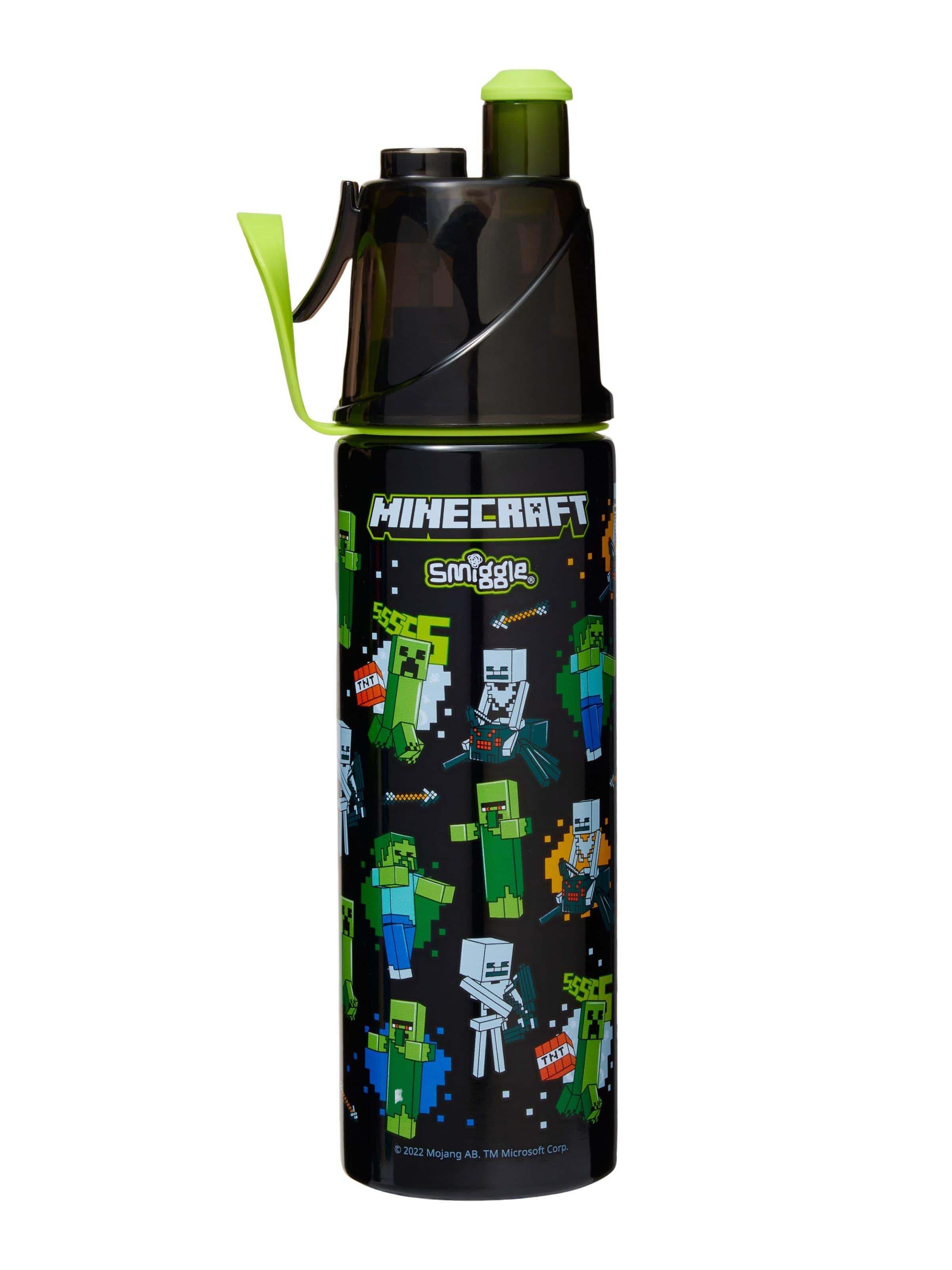 Smiggle - Minecraft Watervernevelaar 500ML Stalen Drinkfles