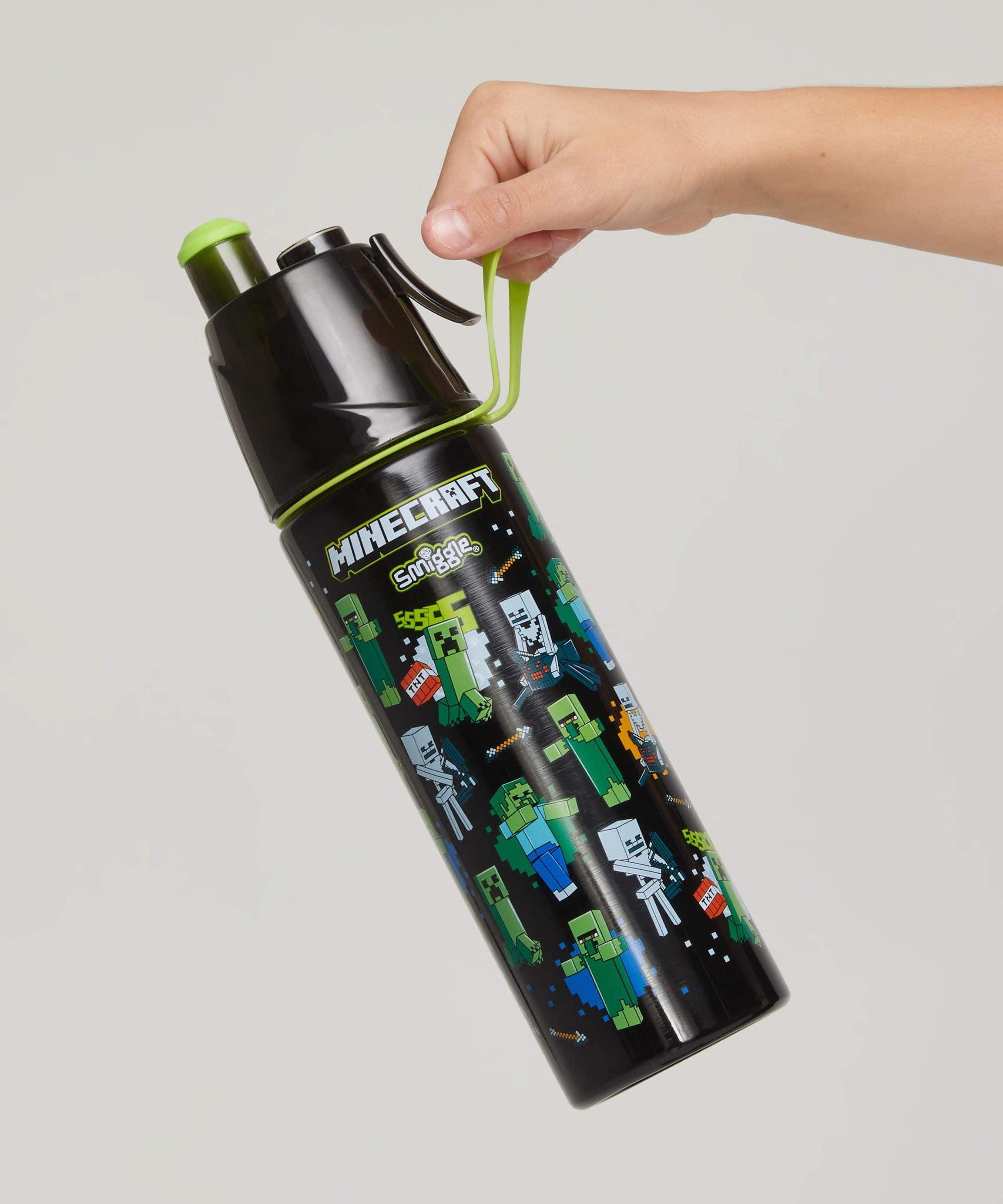 Smiggle - Minecraft Watervernevelaar 500ML Stalen Drinkfles