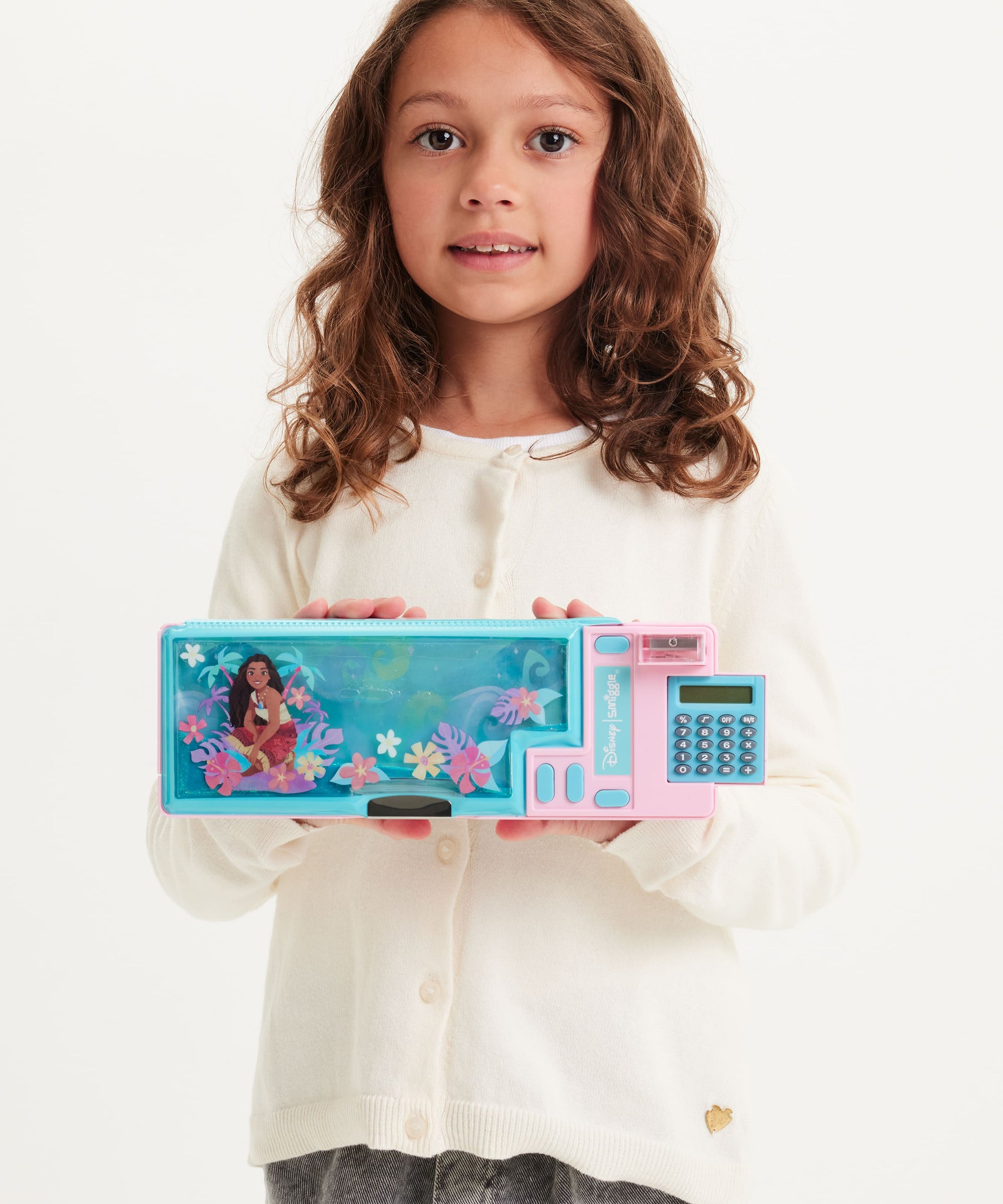 Smiggle - Moana Rekenmachine Automatische Pennendoos