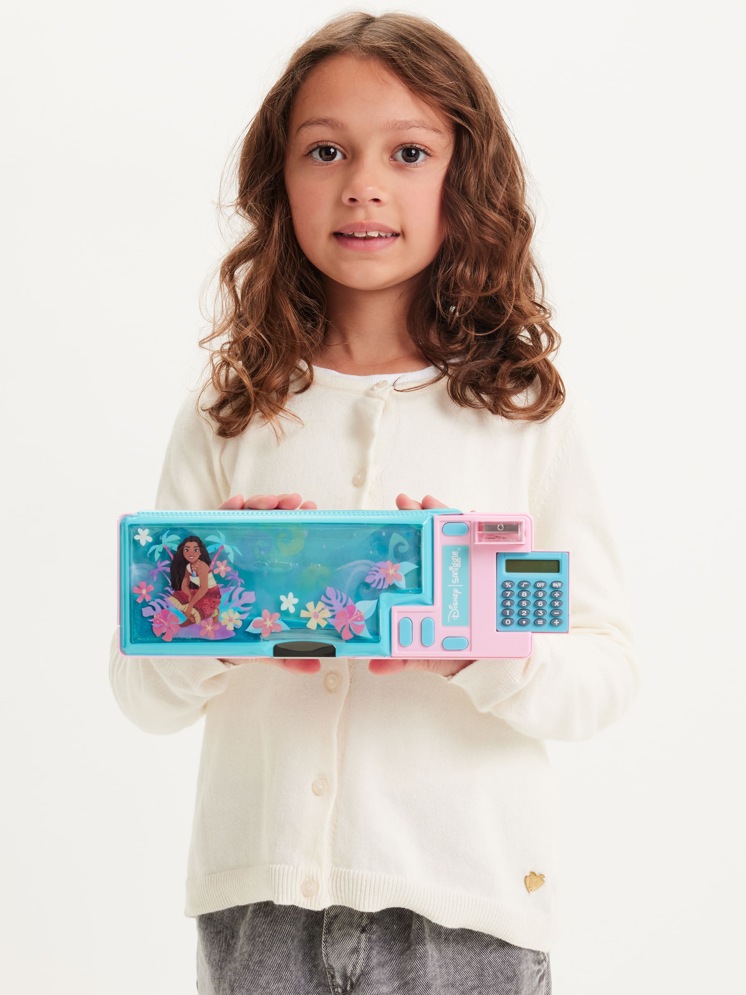 Smiggle - Moana Rekenmachine Automatische Pennendoos