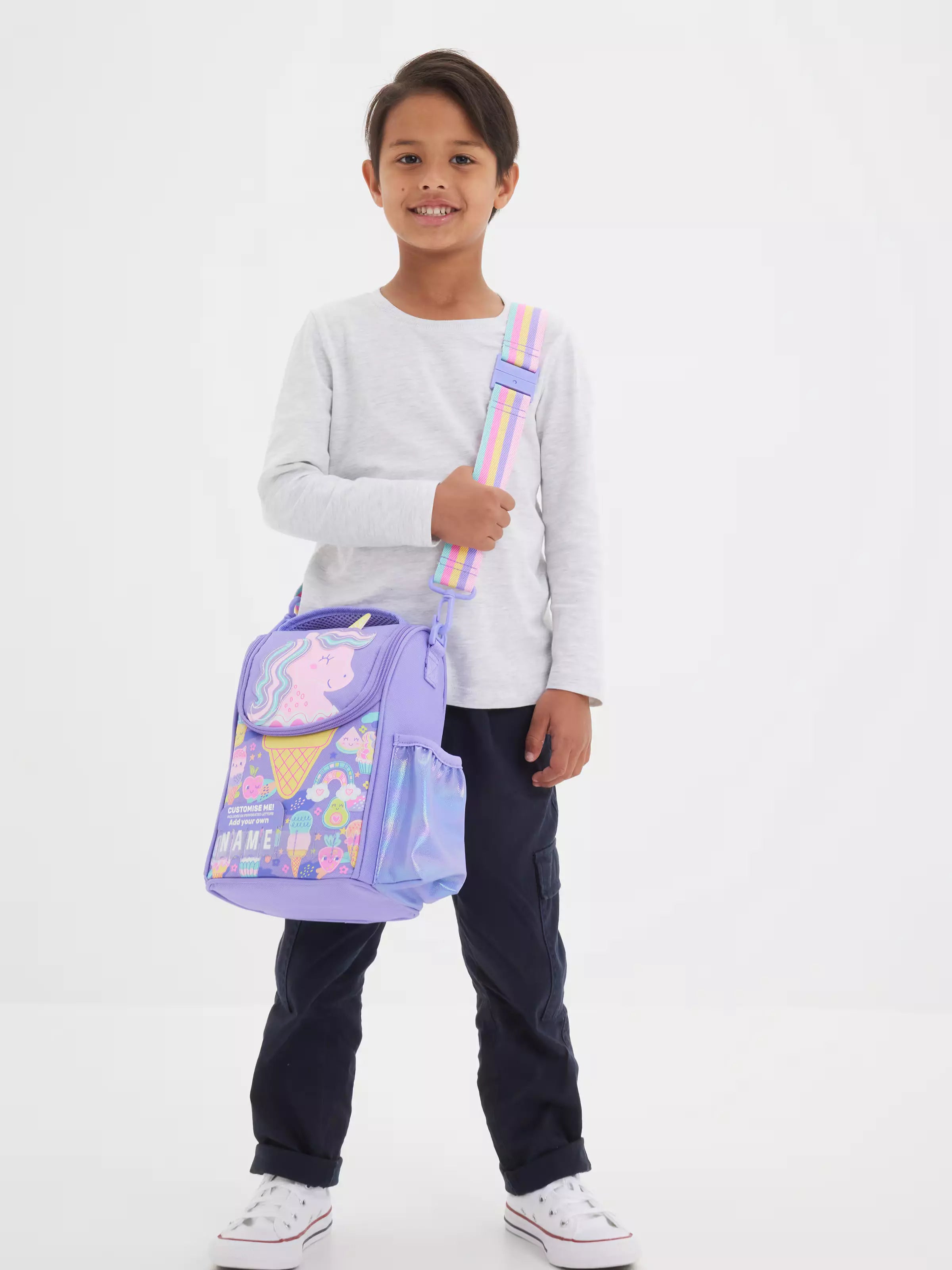Smiggle - Happy Tales Naamlabel Kleuter Lunch- en Reisrugzak