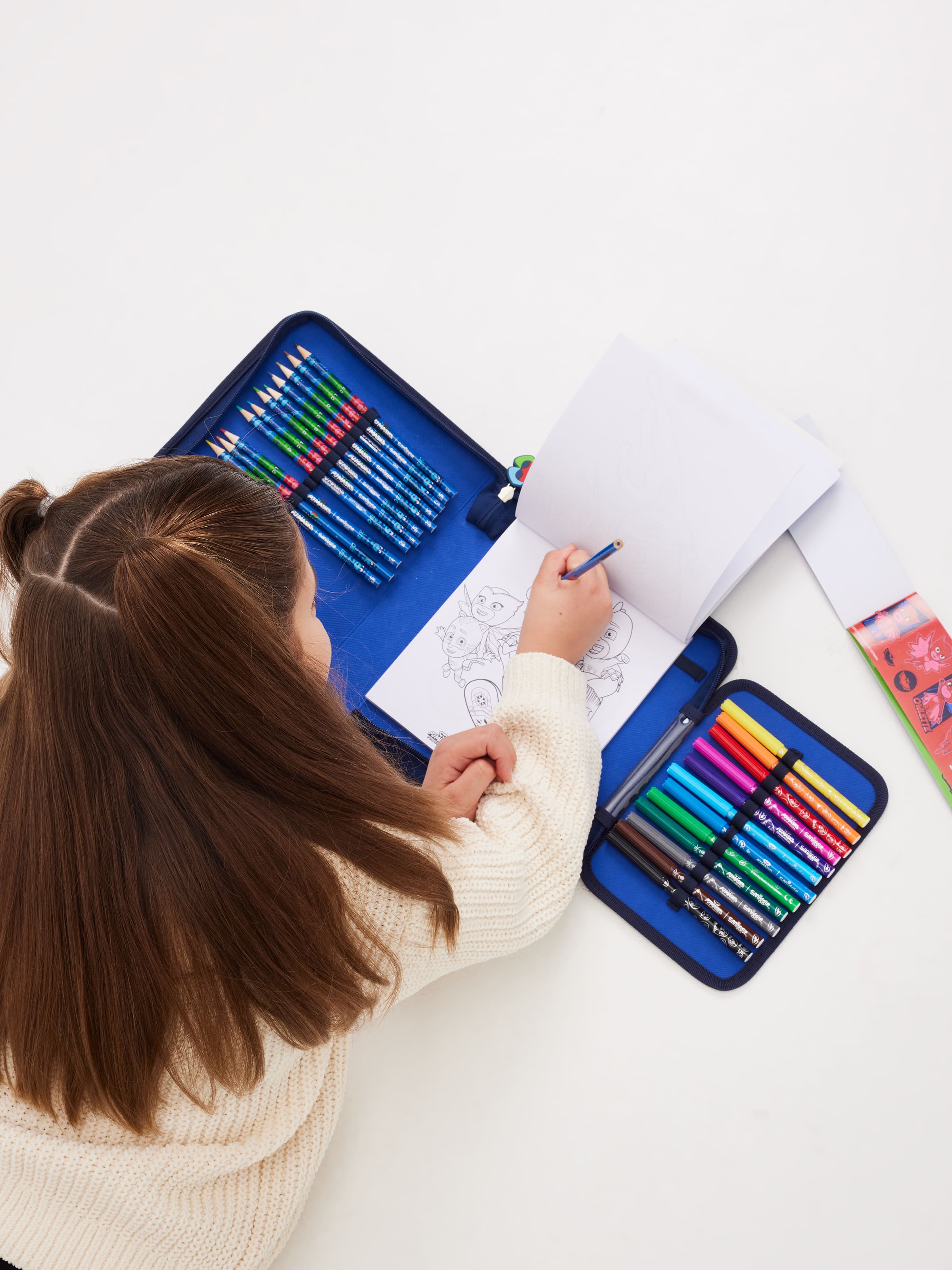 Smiggle - PJ Mask Kantoorset en Pennenbakje