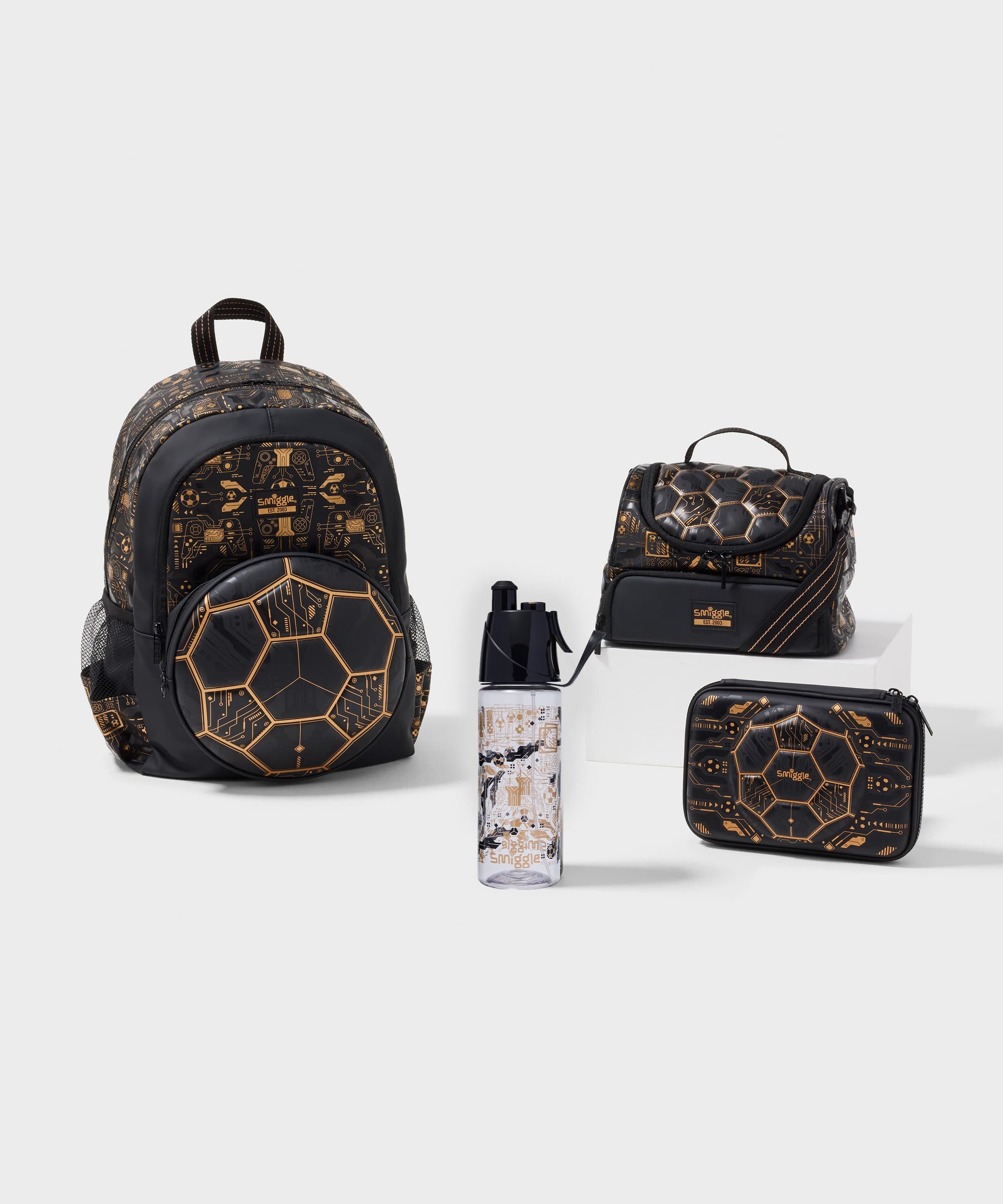 Smiggle - Stralende 4-delige Schooltas Set