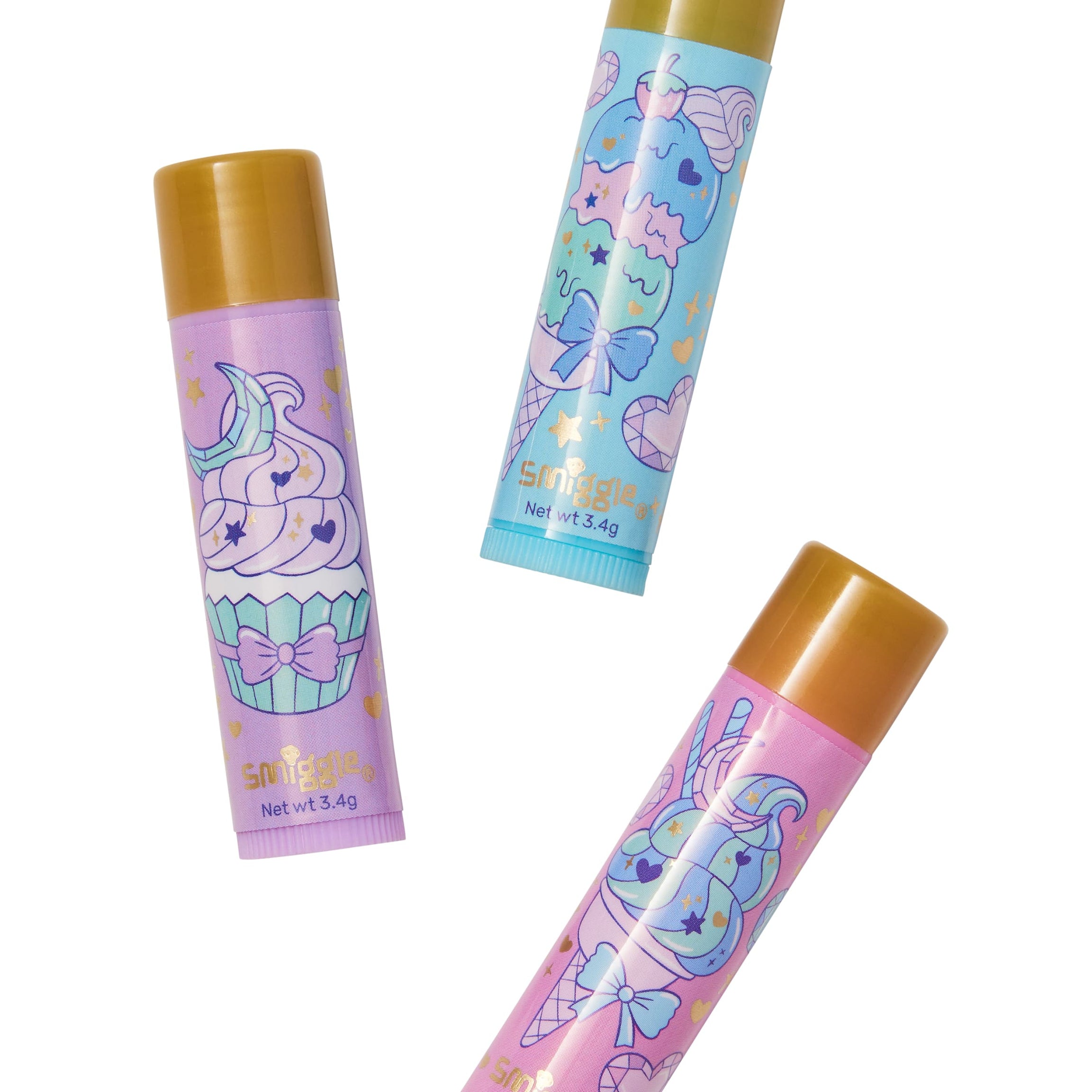 Smiggle - Stralende Kind Lippenverzorging en Glans Set