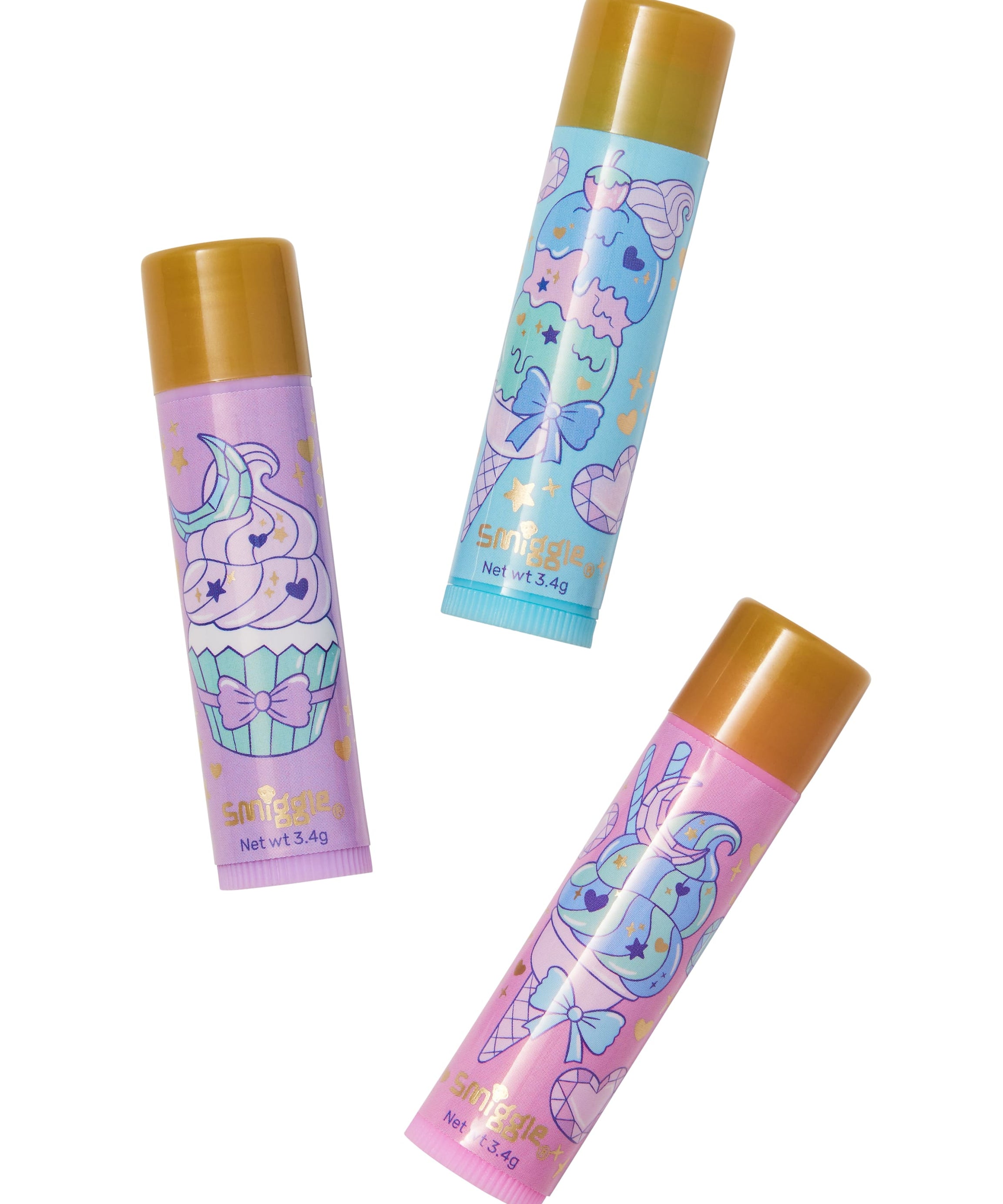 Smiggle - Stralende Kind Lippenverzorging en Glans Set