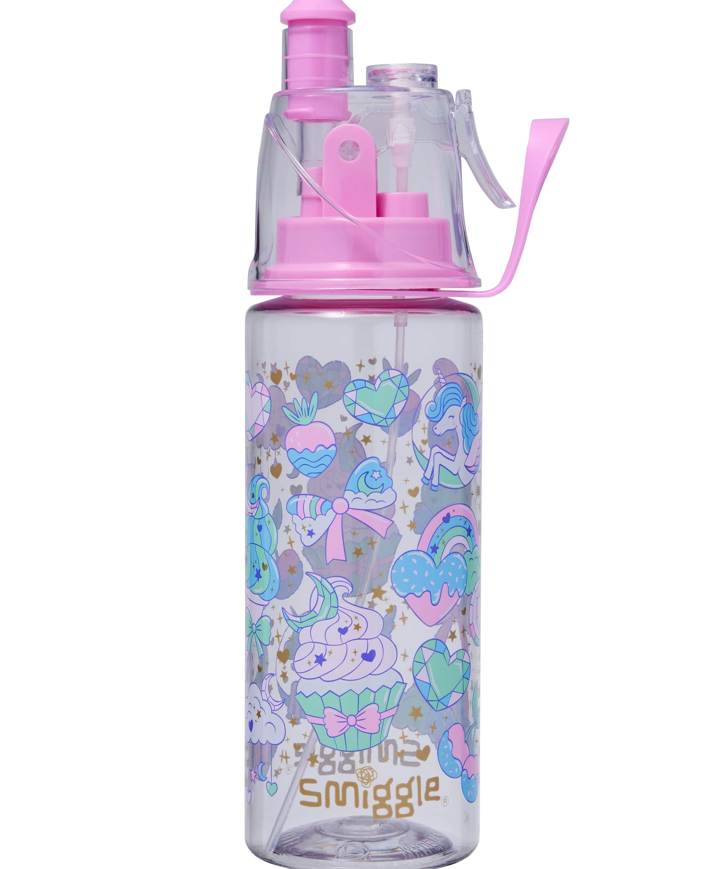 Smiggle - Stralende Waterverstuiver 560ML BPA-vrije Drinkfles