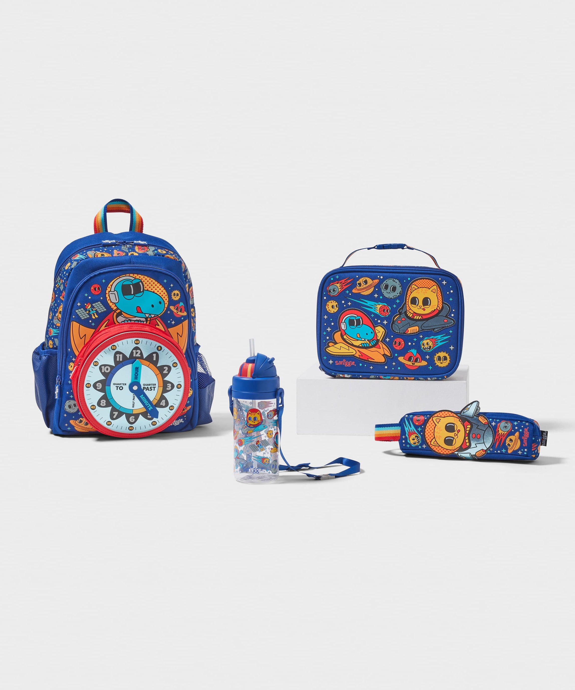 Smiggle - Klaar 4-delige kleuterschool en crèche schooltas set