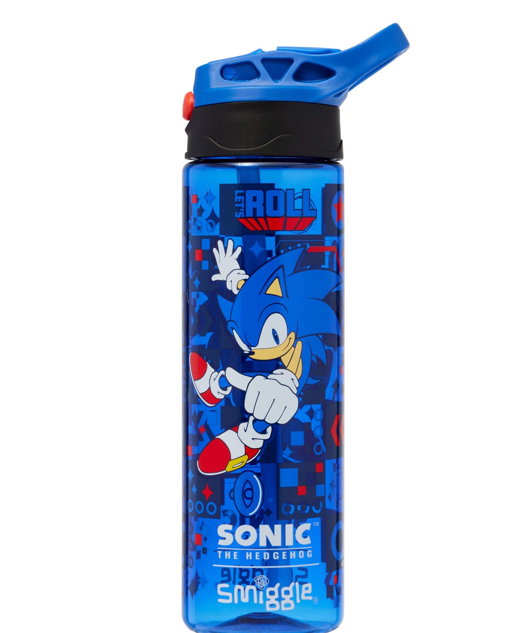 Smiggle - Sonic 650ML Automatische Rietje BPA-vrije Drinkfles