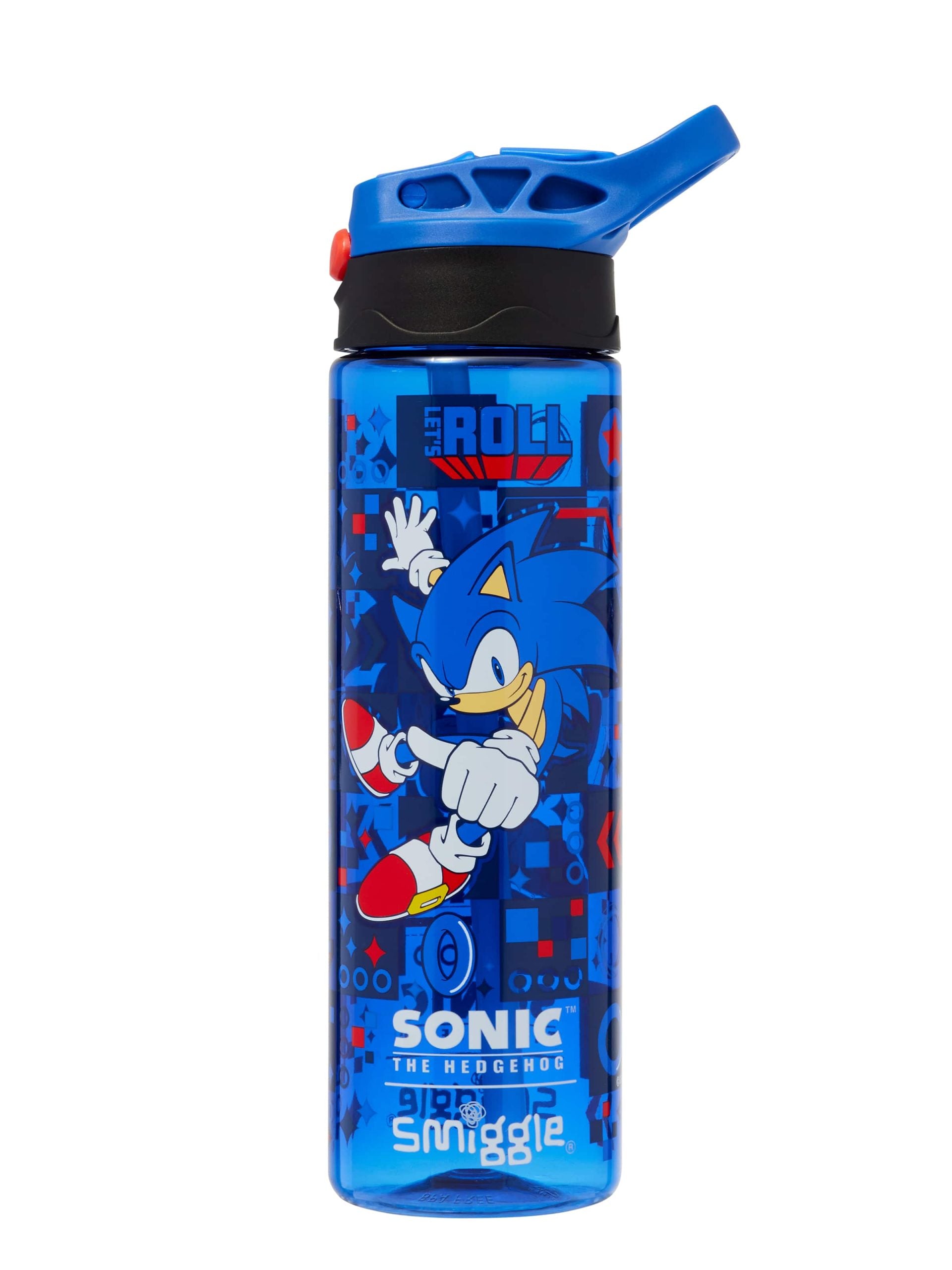 Smiggle - Sonic 650ML Automatische Rietje BPA-vrije Drinkfles
