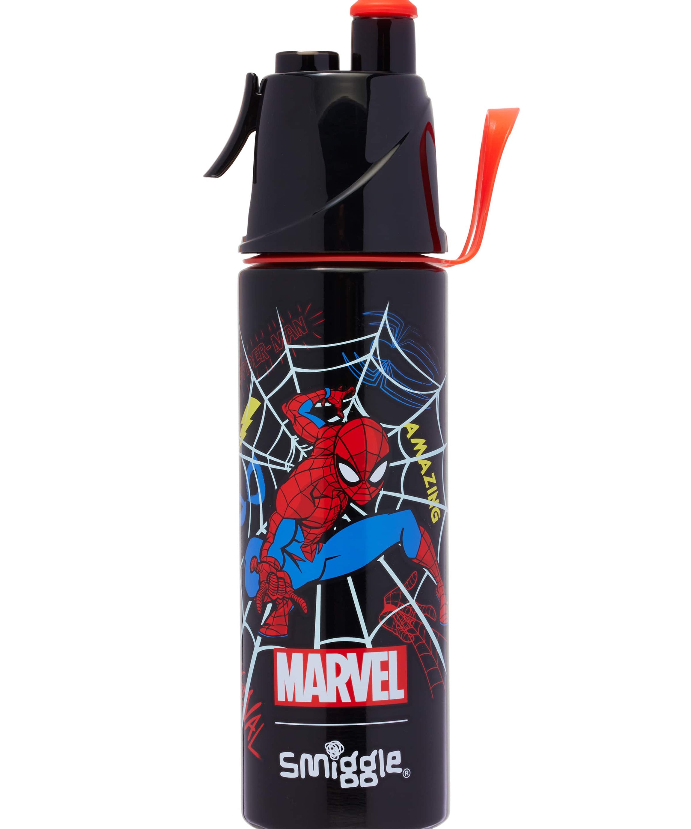 Smiggle - Spider-Man Waterverstuiver 500ML Stalen Drinkfles