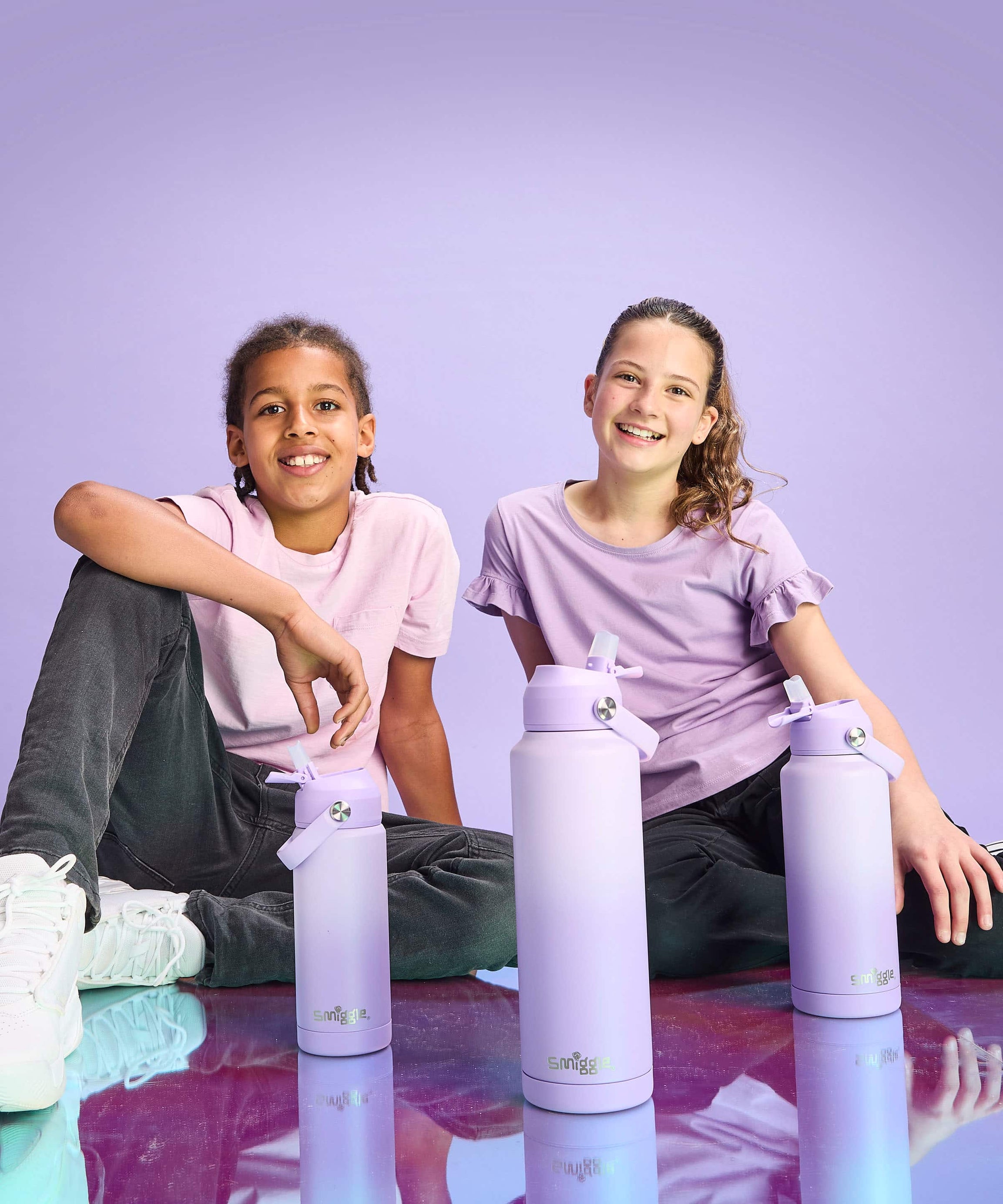 Smiggle - Squiggle Geïsoleerde 1.2L Roestvrijstalen Fles