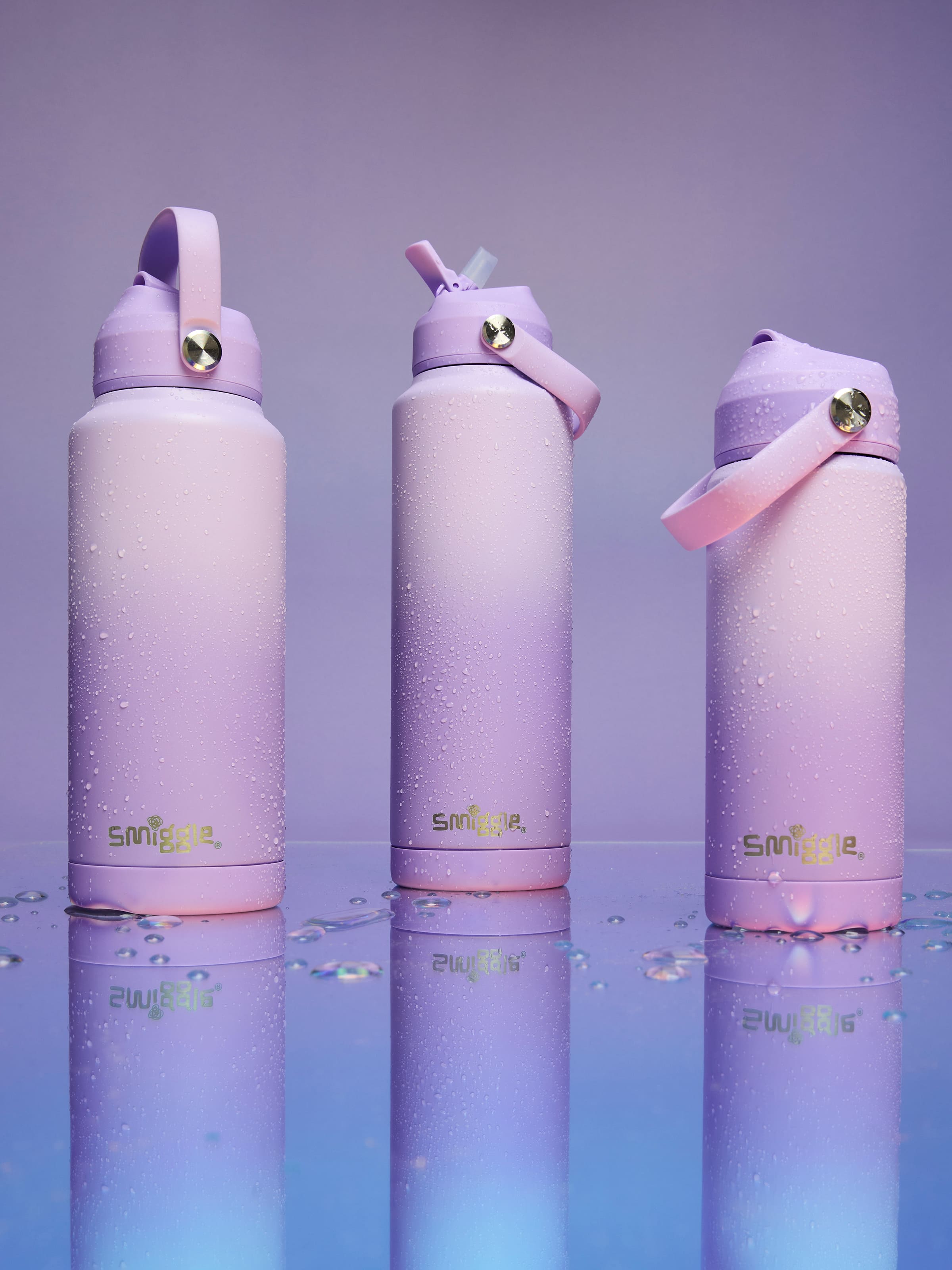 Smiggle - Squiggle Geïsoleerde 1.2L Roestvrijstalen Fles