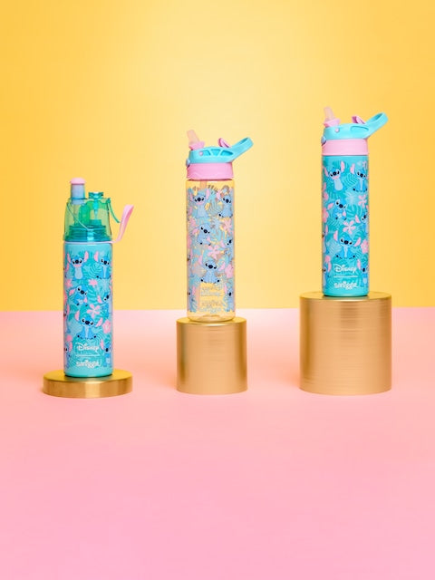 Smiggle - Stitch 650ML Automatische Rietje BPA-vrije Drinkfles