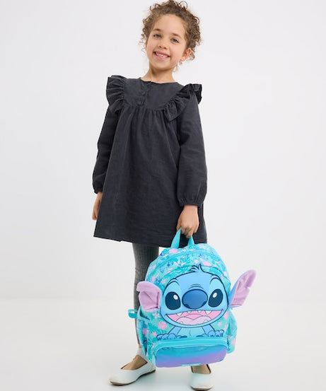 Smiggle - Stitch Junior Kapüşonlu Kleuterschool Rugzak