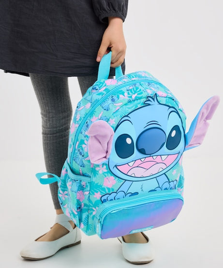 Smiggle - Stitch Junior Kapüşonlu Kleuterschool Rugzak
