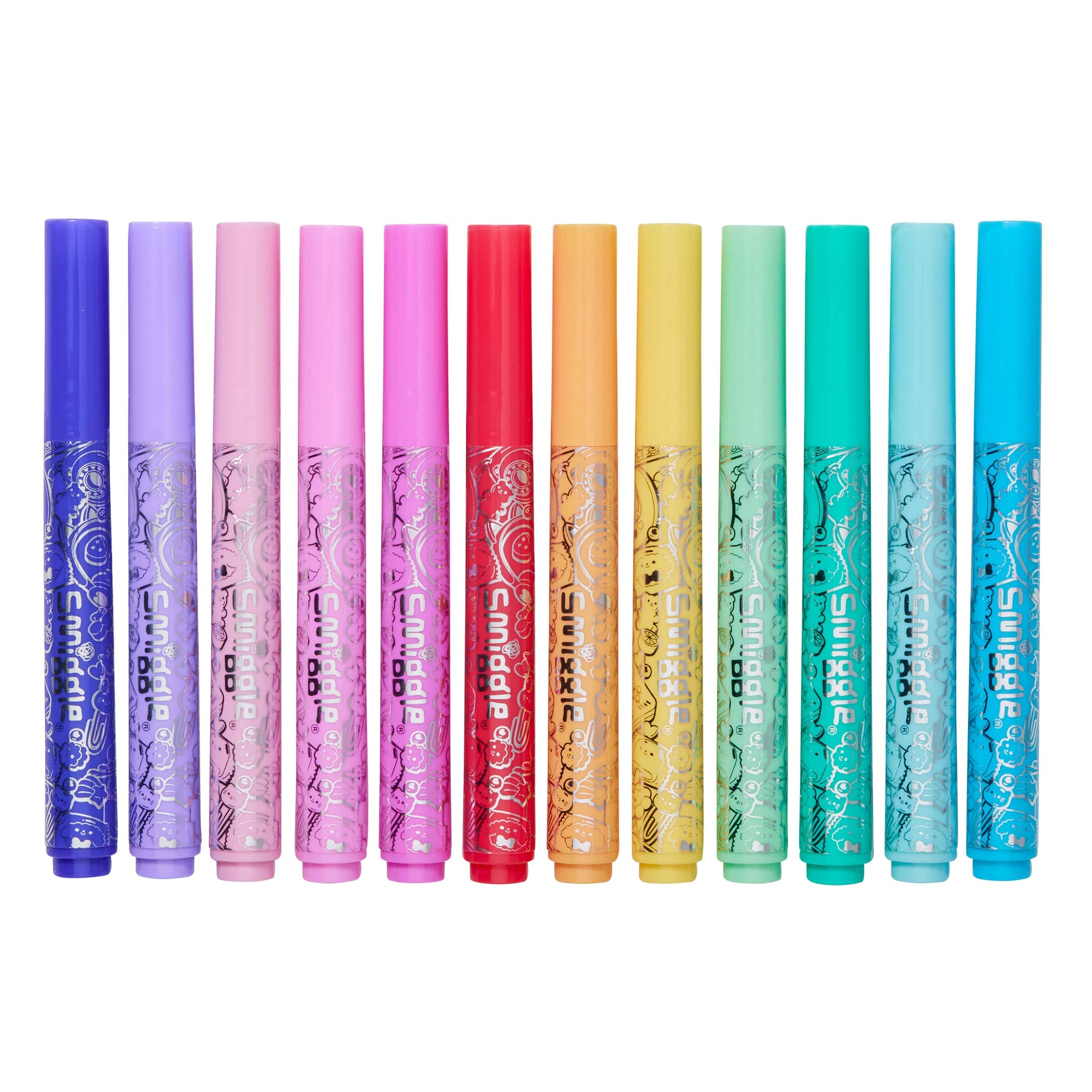 Smiggle - Super Charge Marker 12-delige Pennenset