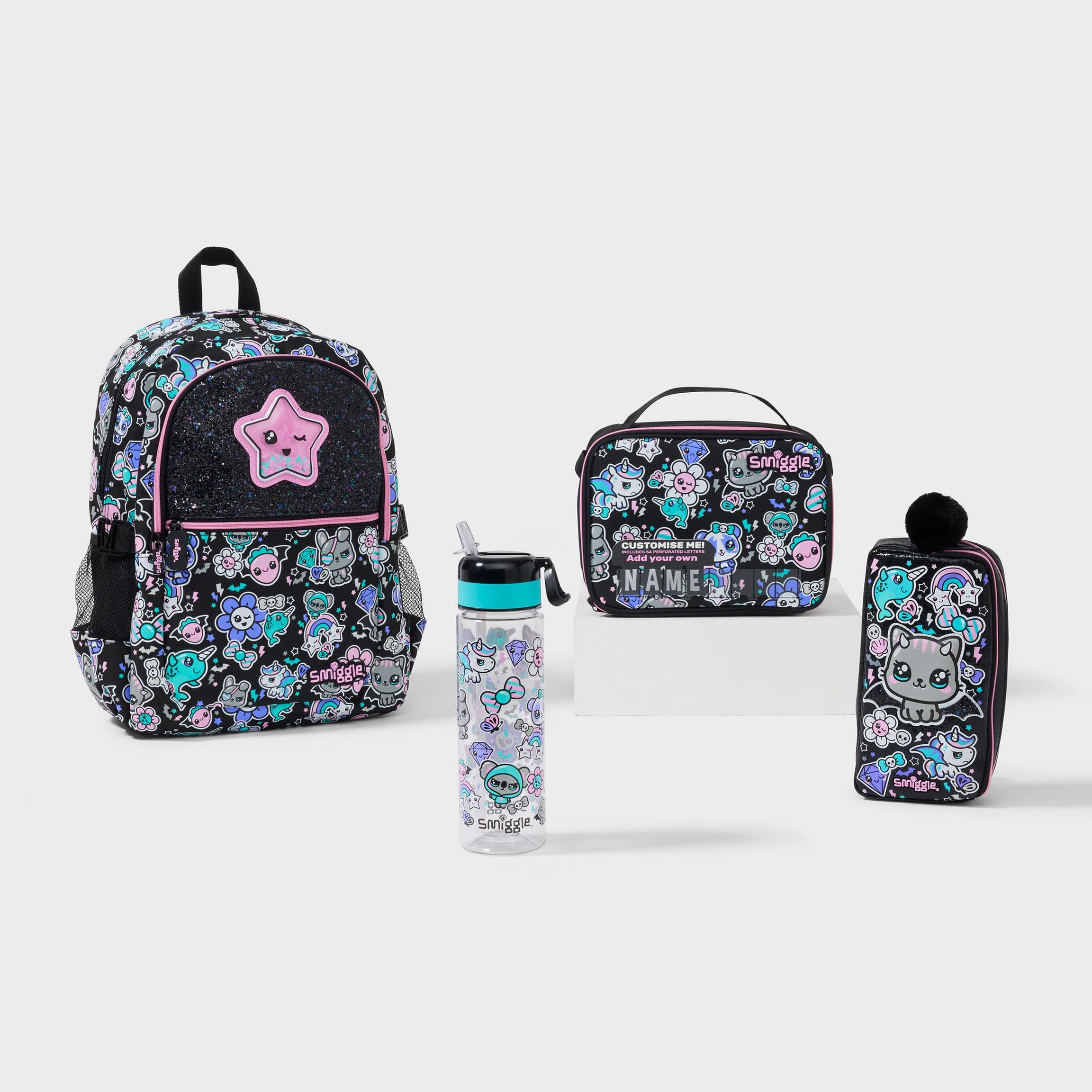 Smiggle - Trailblazer 4-delige schooltas set