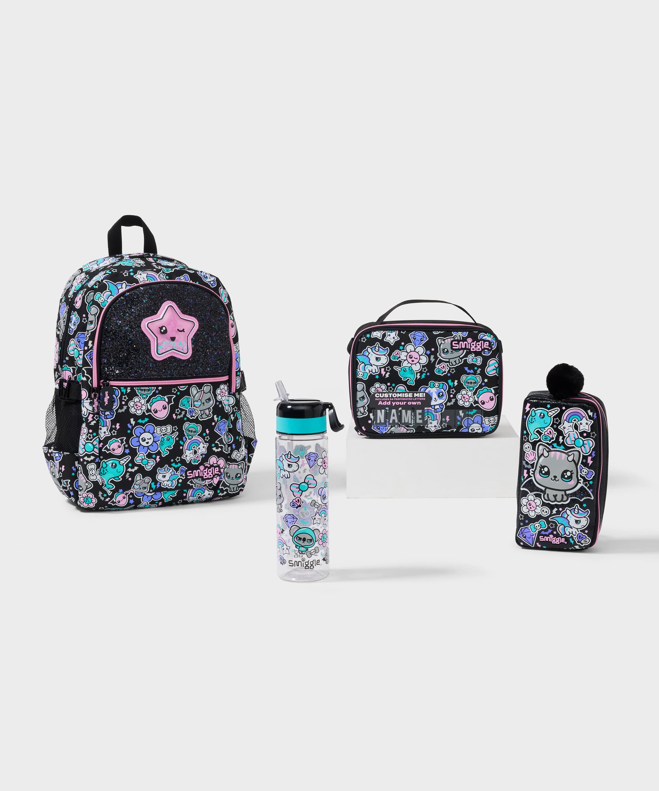 Smiggle - Trailblazer 4-delige schooltas set