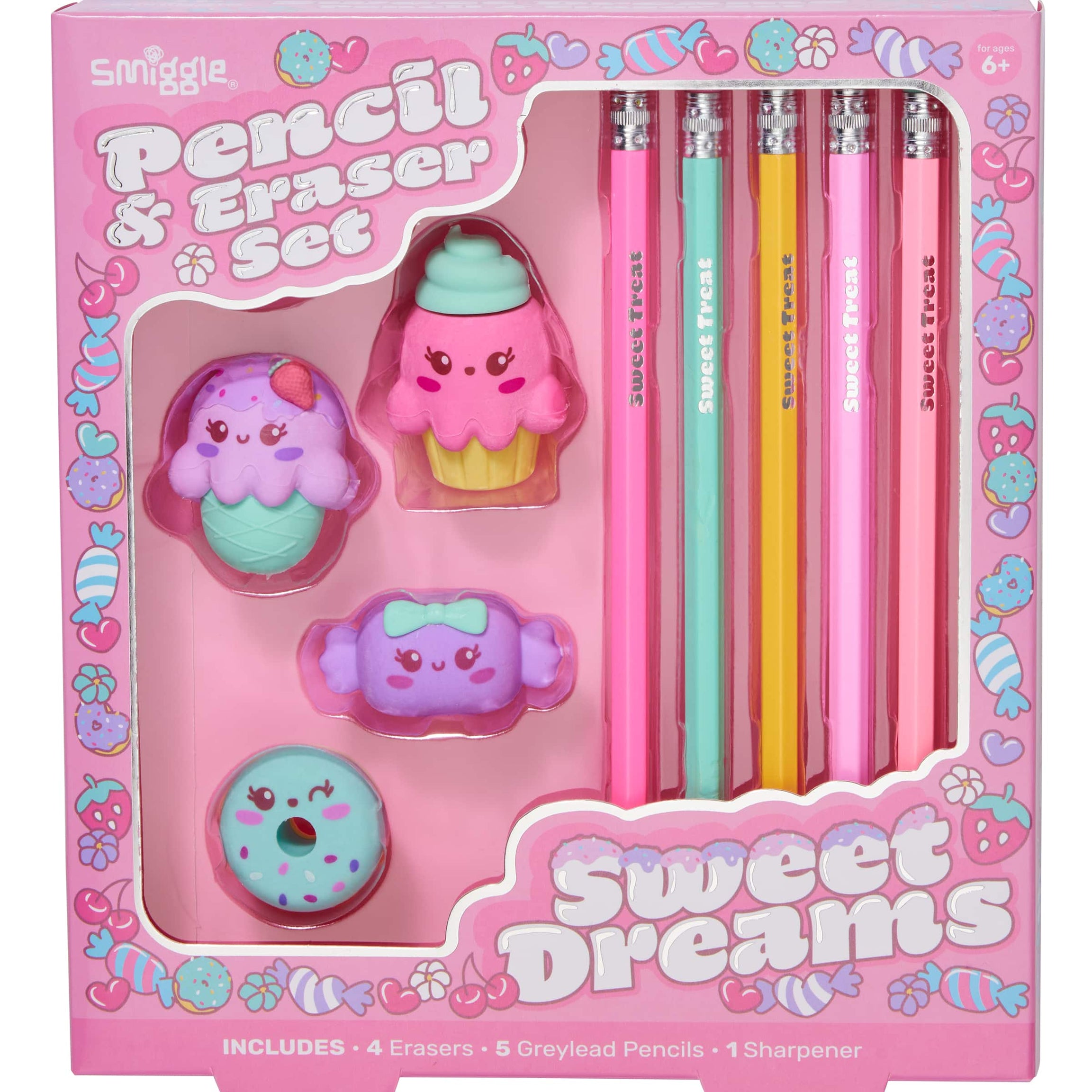 Smiggle - Vision Gum Potlooddoos Set