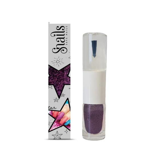 Snails - Simli Tırnak Cilası - Dust Purple - Dinossi