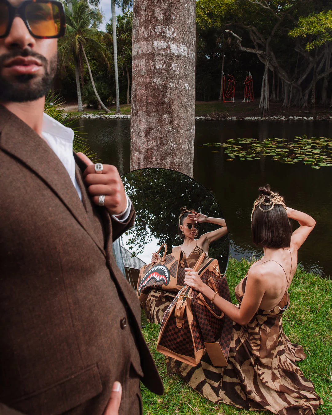 Sprayground - Hennyville Piramide Duffle Tas