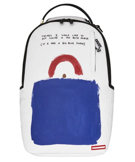 Sprayground - Keith Haring Grote Blauwe Tas Kunst Rugzak