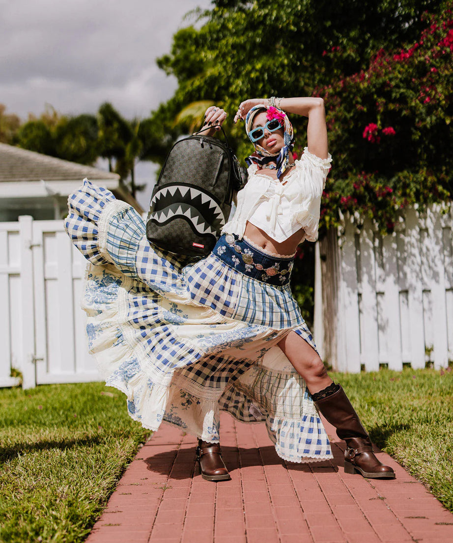 Sprayground - Lights Out Paris Shark Rugzak