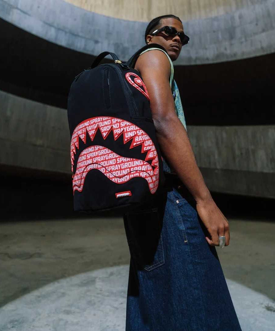 Sprayground - Logo Mouth Core Dlx Katoenen Rugzak