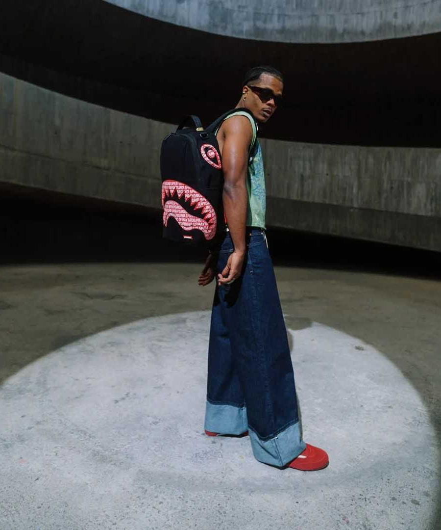 Sprayground - Logo Mouth Core Dlx Katoenen Rugzak