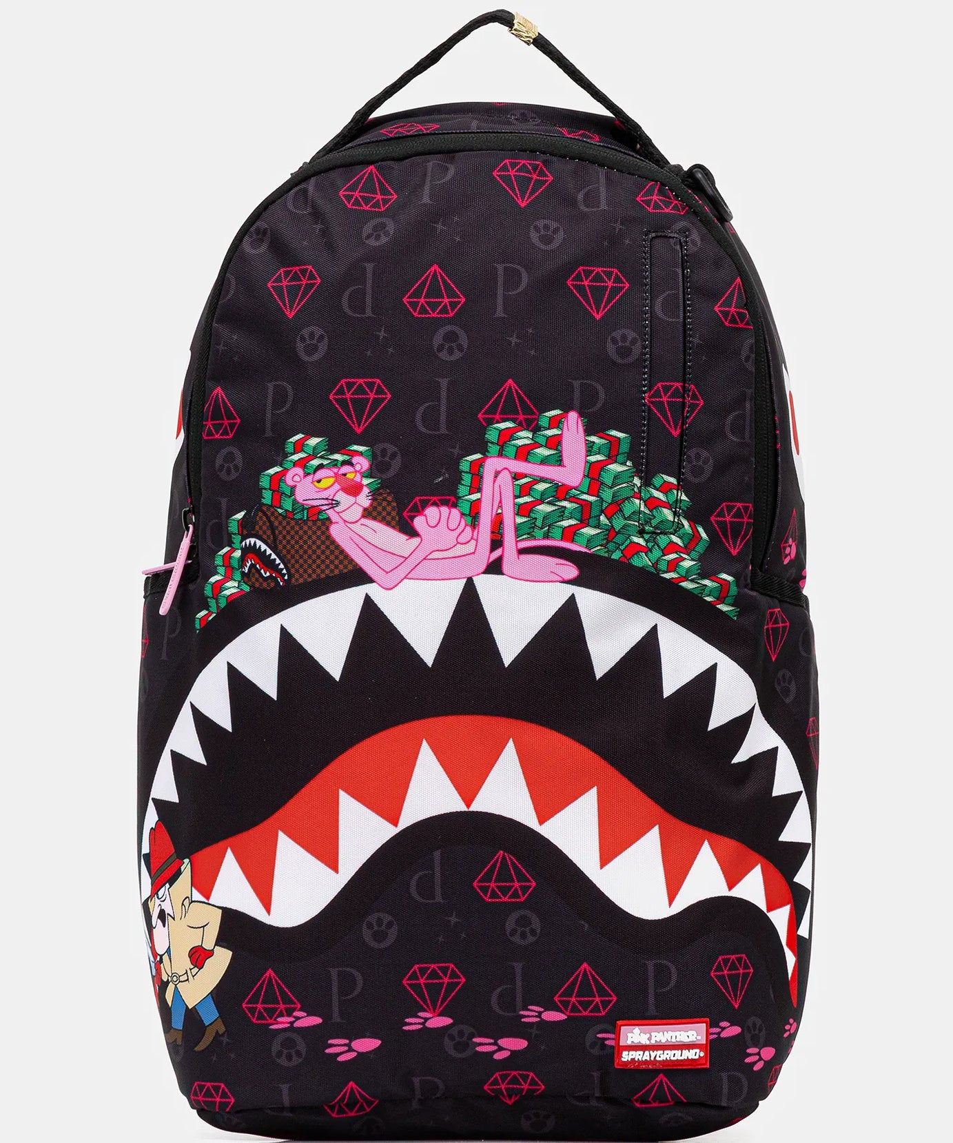 Sprayground - Roze Panter Pootafdrukken Dlxr Rugzak