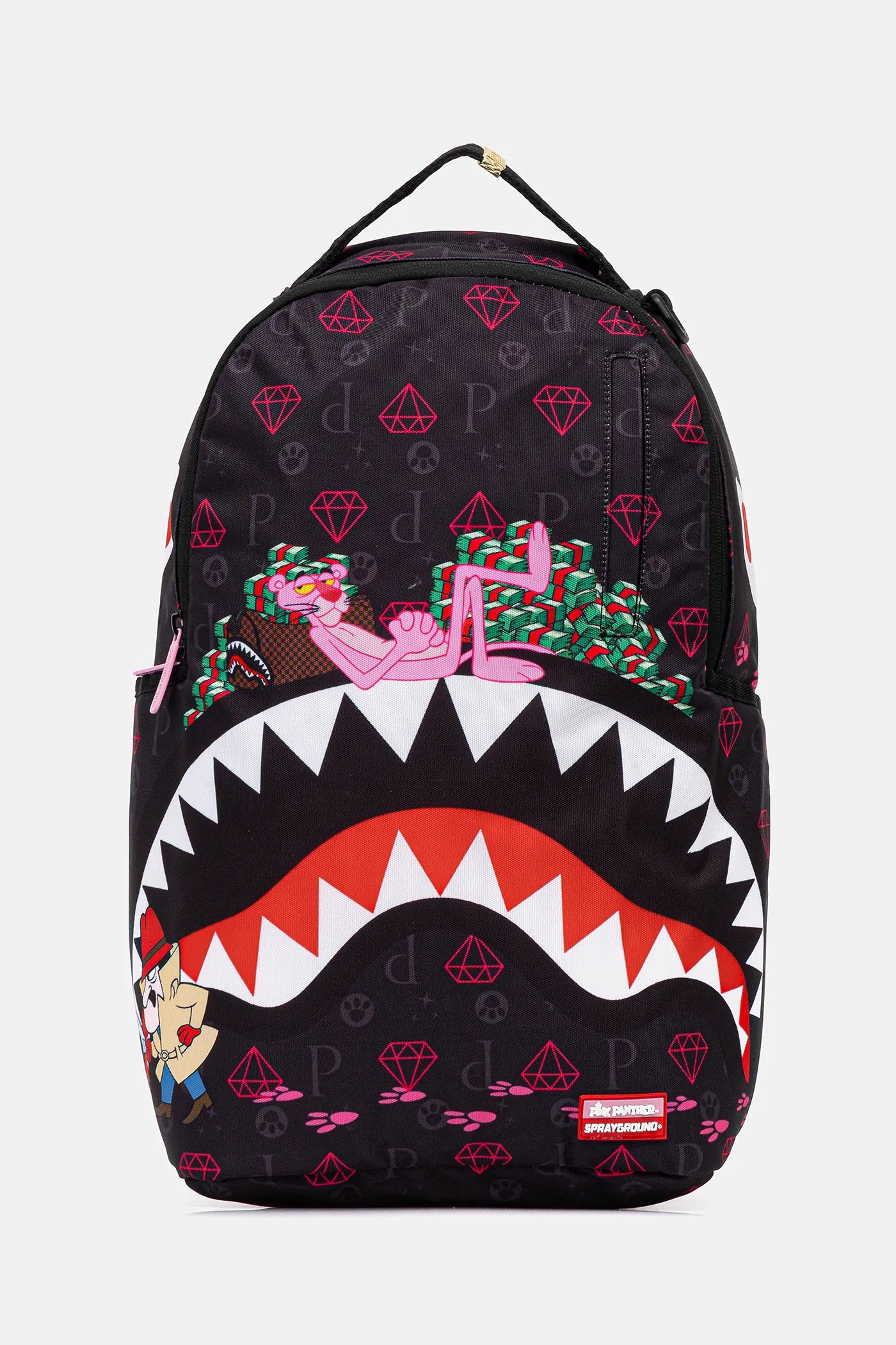 Sprayground - Roze Panter Pootafdrukken Dlxr Rugzak