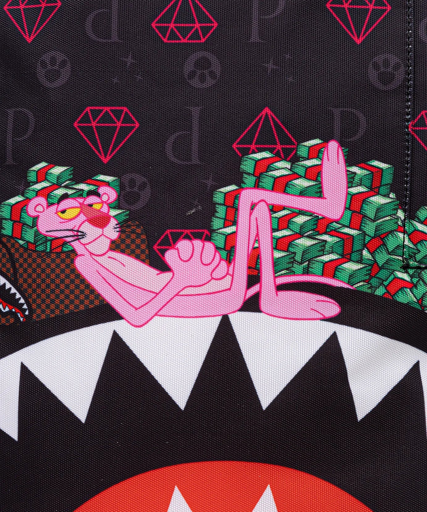 Sprayground - Roze Panter Pootafdrukken Dlxr Rugzak