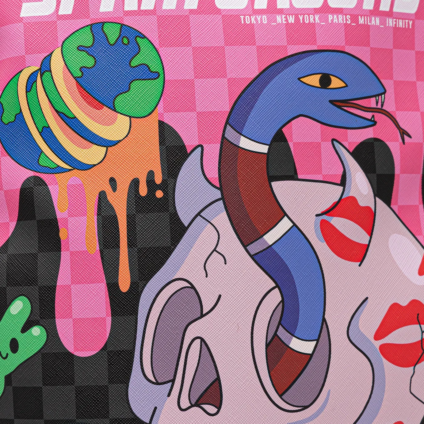 Sprayground - Wtf Skull Drip Dlxsv Rugzak