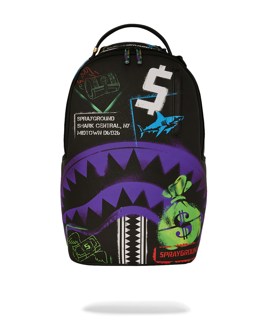 Sprayground - Haai Centraal X Dlxsv Rugzak Uitverkoop