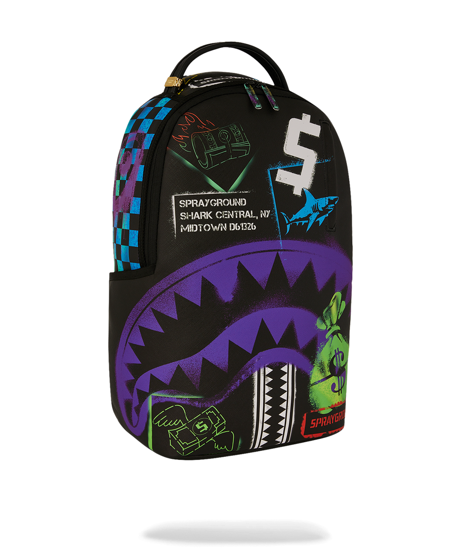 Sprayground - Haai Centraal X Dlxsv Rugzak Uitverkoop