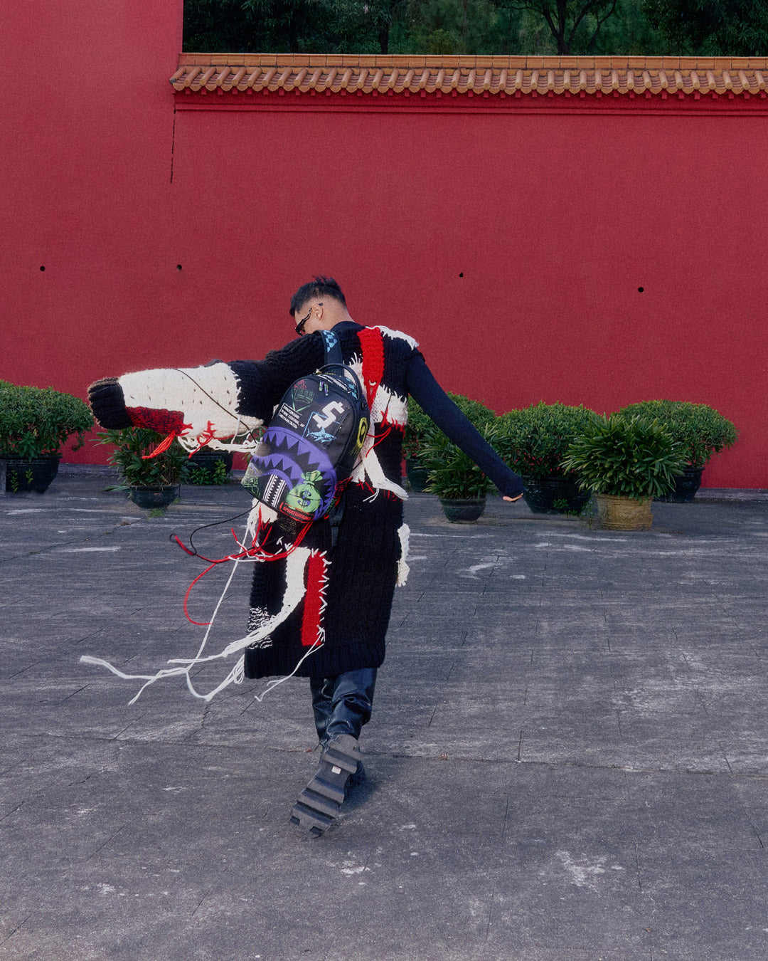 Sprayground - Haai Centraal X Dlxsv Rugzak Uitverkoop