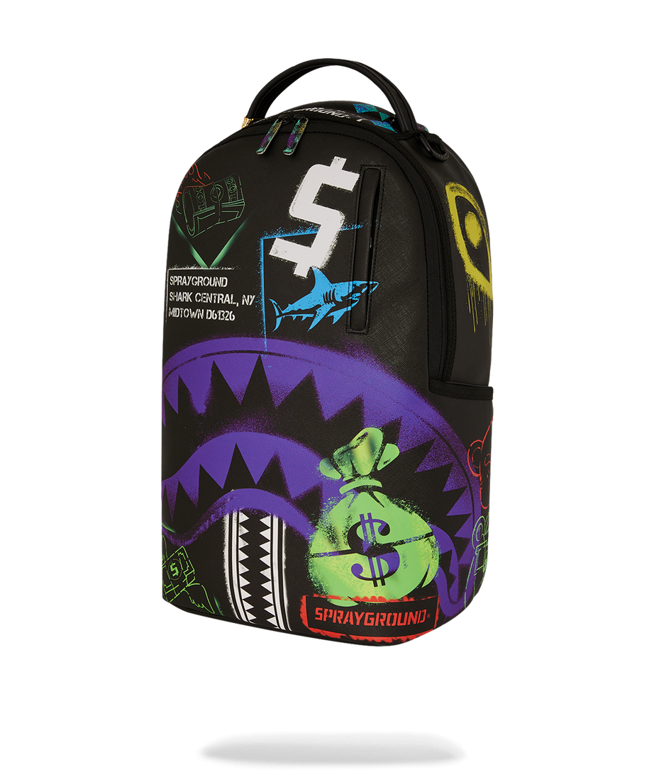 Sprayground - Haai Centraal X Dlxsv Rugzak Uitverkoop