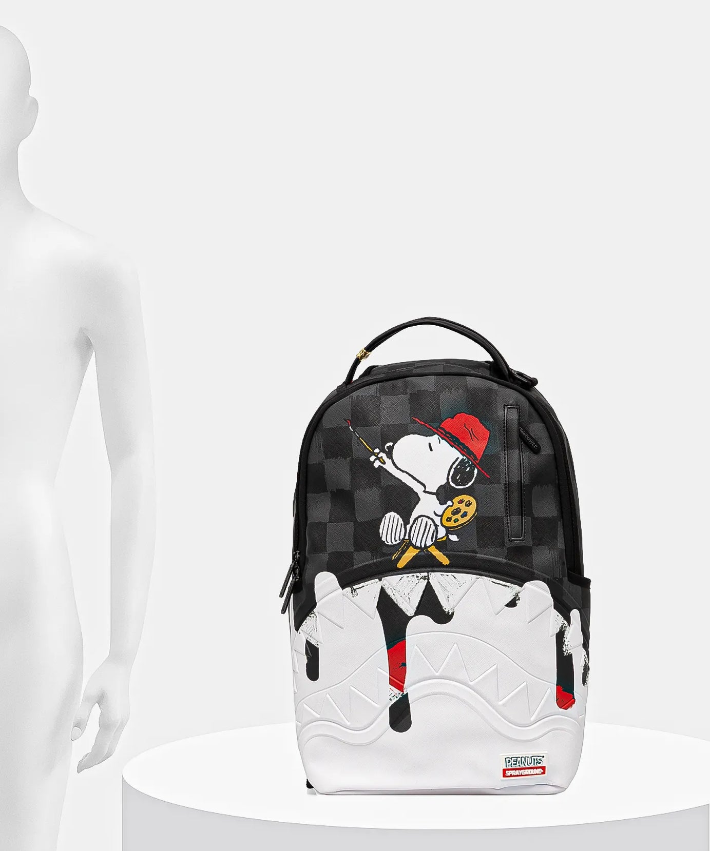 Sprayground - Snoopy Schilderij Shark Dlxsv Rugzak