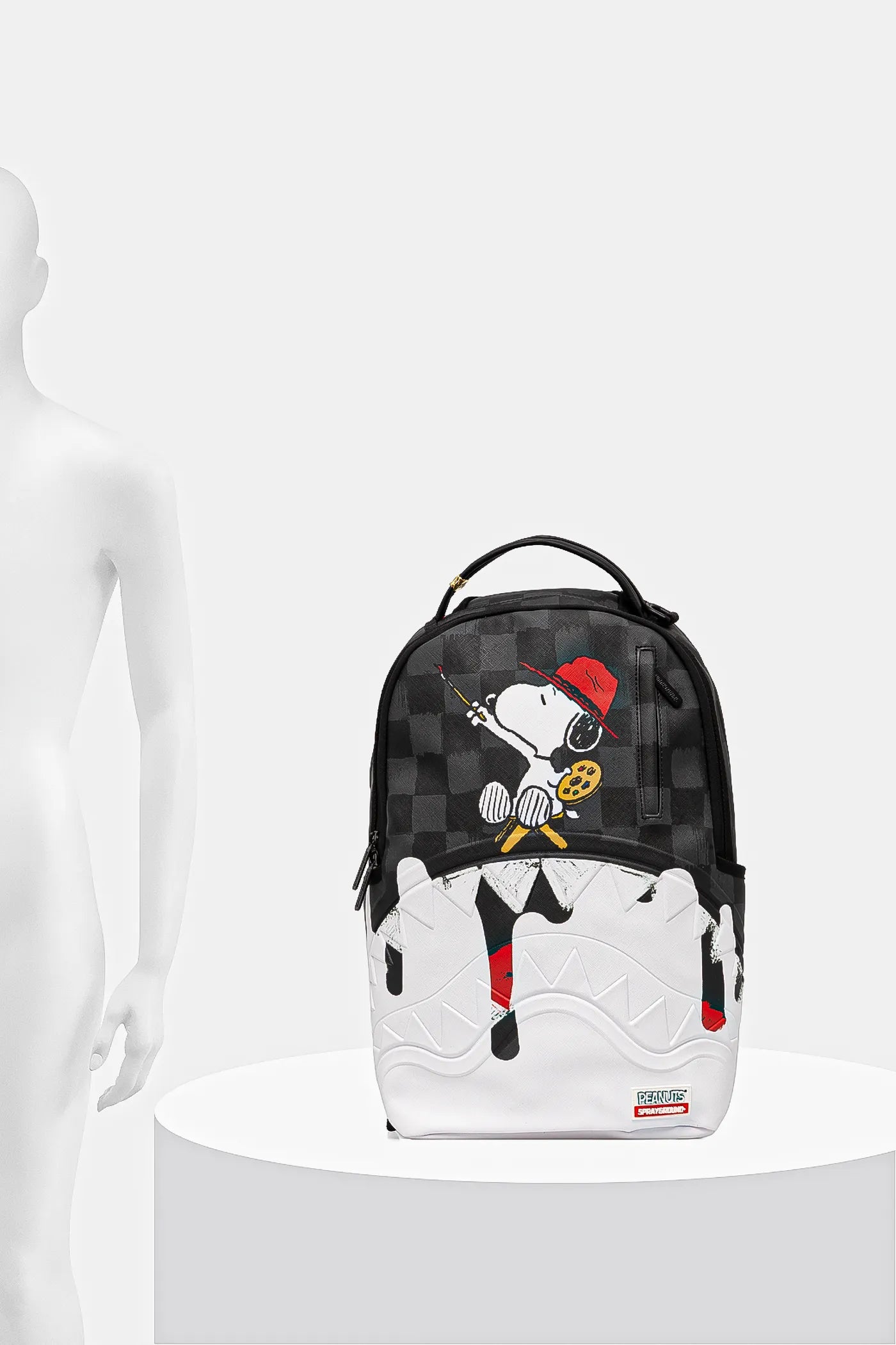 Sprayground - Snoopy Schilderij Shark Dlxsv Rugzak